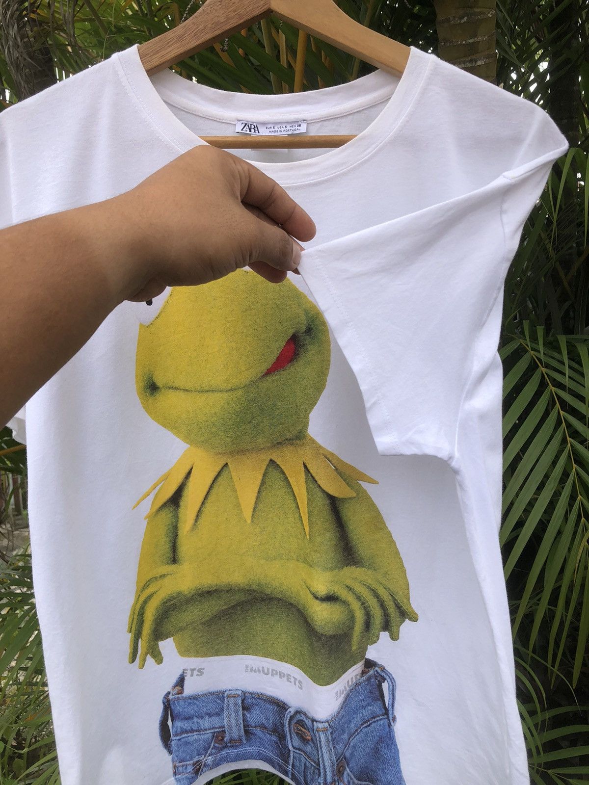 Disney Last Drop🔥Kermit The Frog Muppets T Shirt Size L / US 10 / IT 46 - 8 Thumbnail