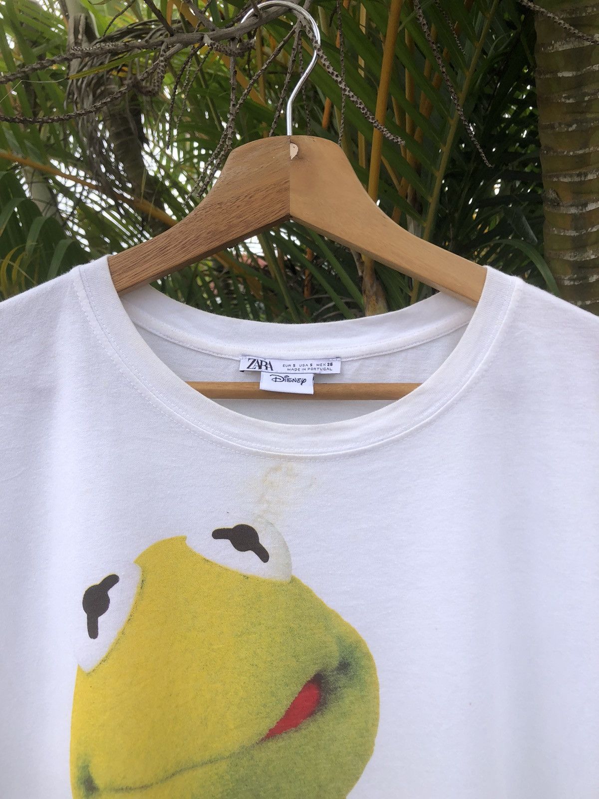 Disney Last Drop🔥Kermit The Frog Muppets T Shirt Size L / US 10 / IT 46 - 2 Thumbnail