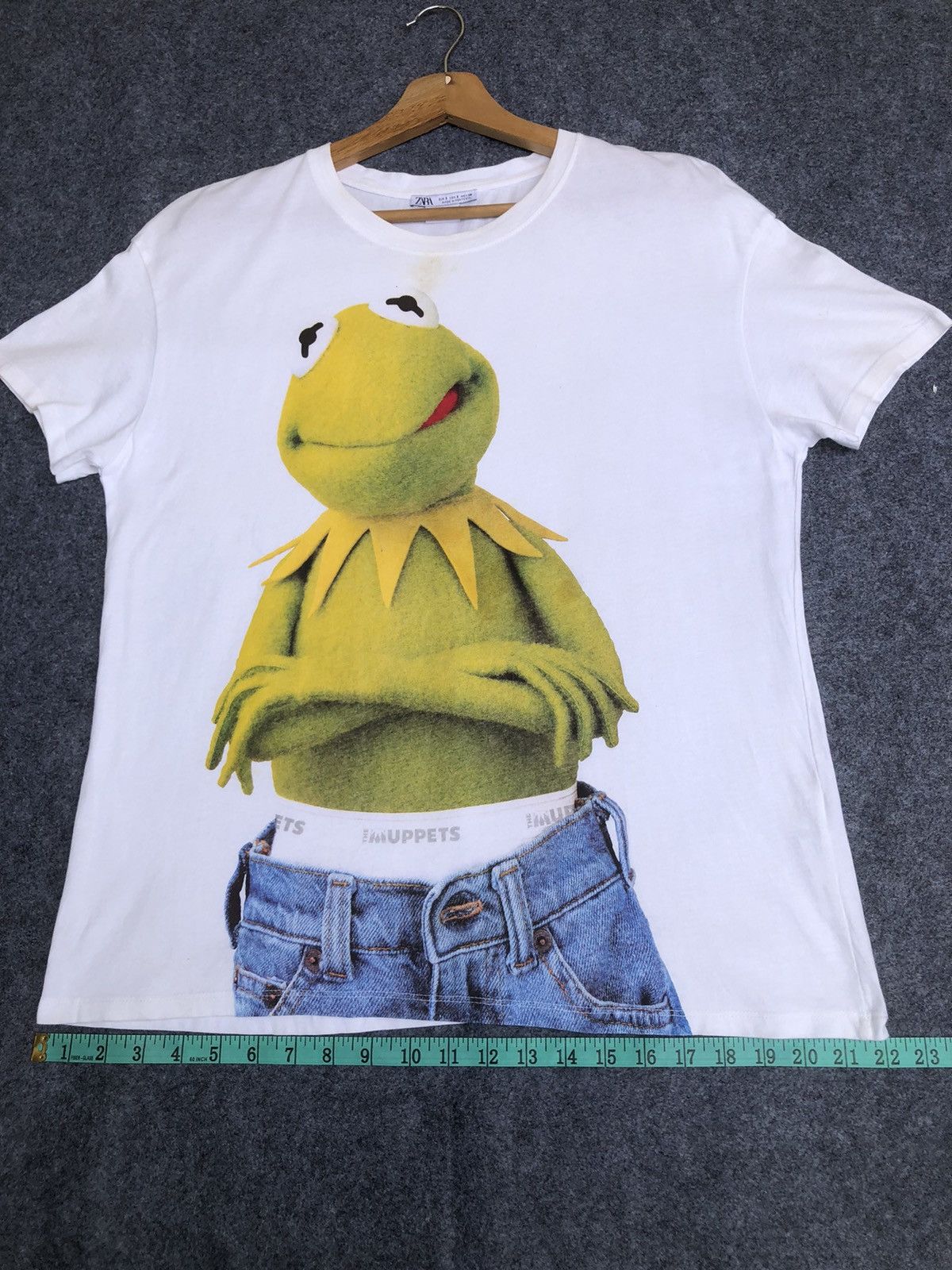 Disney Last Drop🔥Kermit The Frog Muppets T Shirt Size L / US 10 / IT 46 - 12 Thumbnail