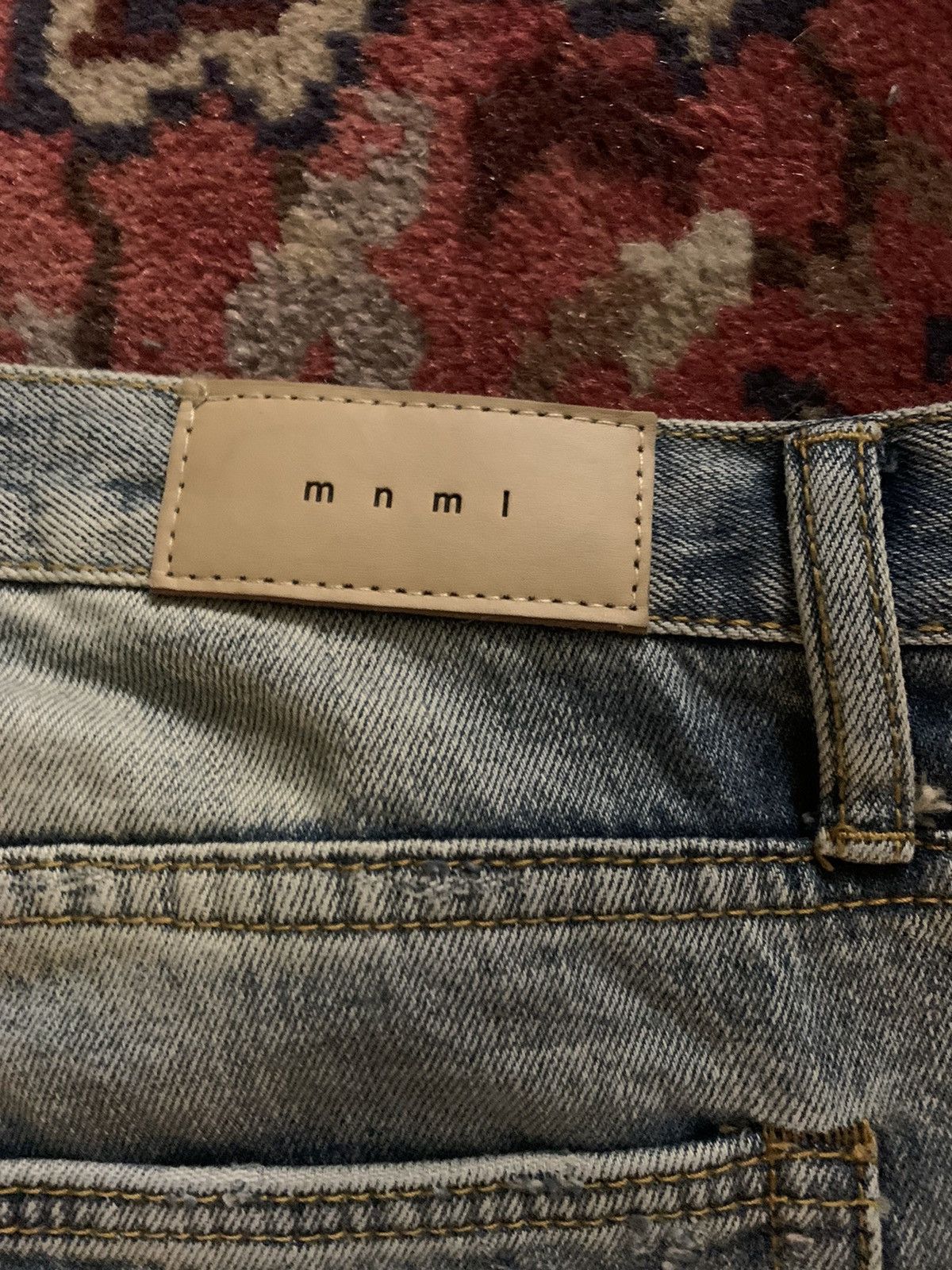 MNML MNML Vintage Jeans Size US 30 / EU 46 - 4 Thumbnail