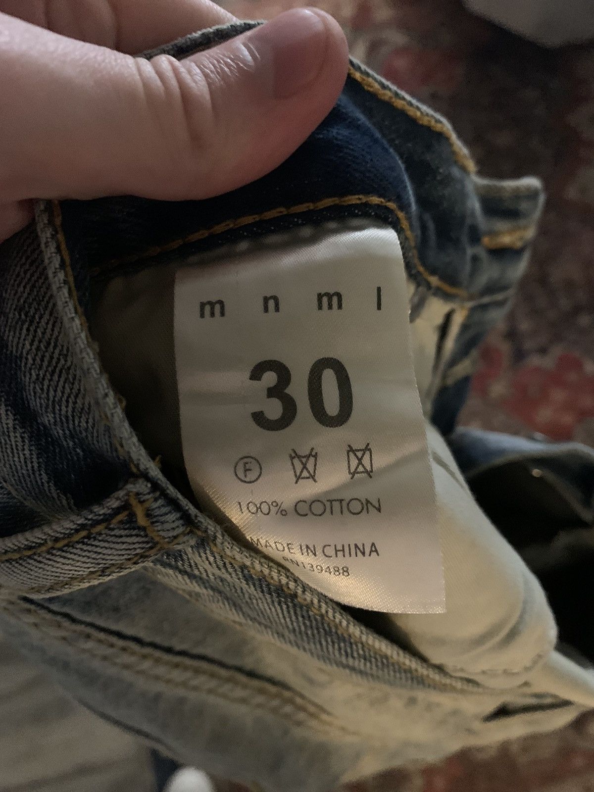 MNML MNML Vintage Jeans Size US 30 / EU 46 - 6 Thumbnail