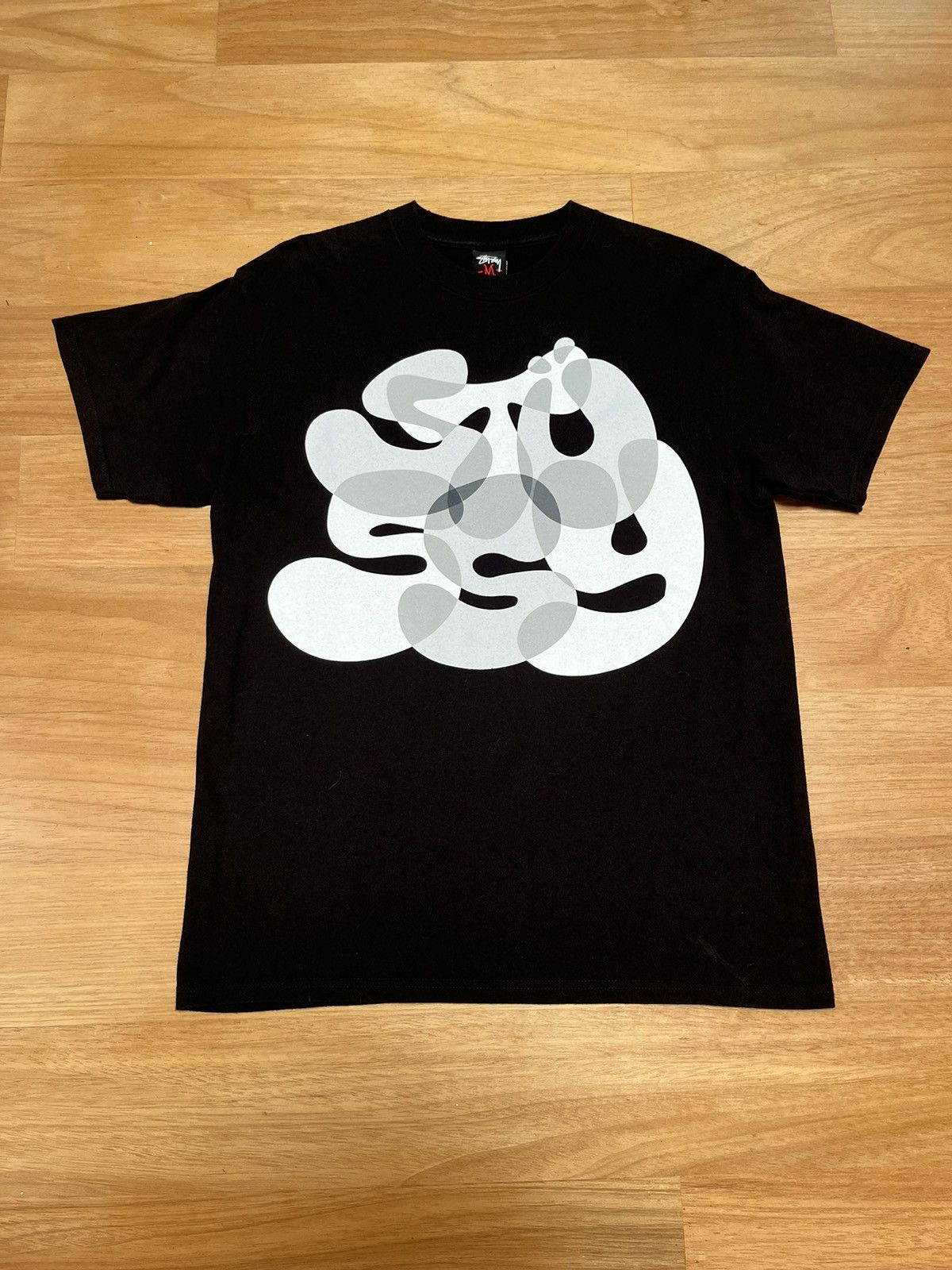 Stussy × Vintage Vintage Stussy Big Logo Tee Size M Size US M / EU 48-50 / 2 - 1 Thumbnail