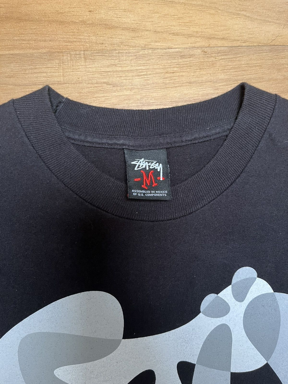 Stussy × Vintage Vintage Stussy Big Logo Tee Size M Size US M / EU 48-50 / 2 - 3 Thumbnail