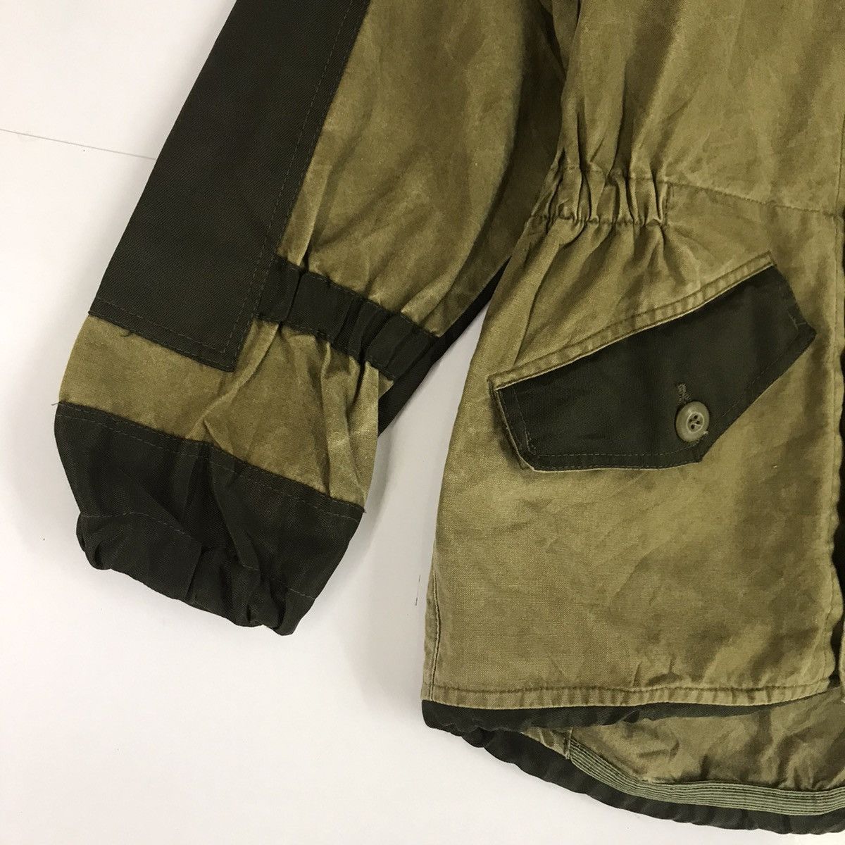Vintage Vintage PullOver Workwear Japanese patchwork Jacket Size US M / EU 48-50 / 2 - 4 Thumbnail