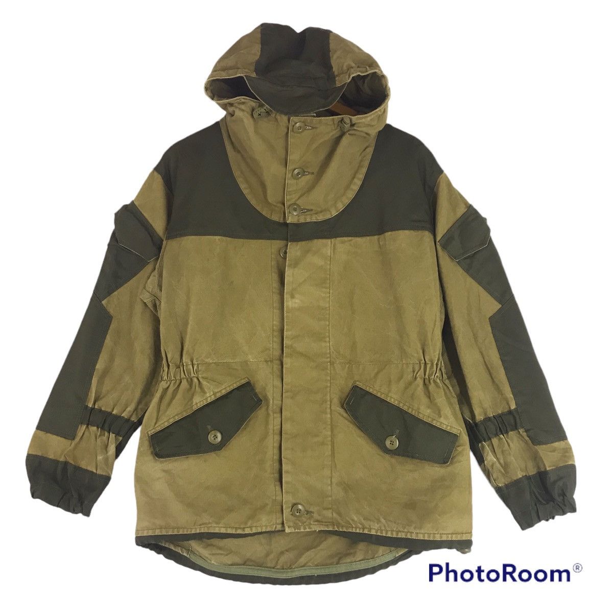 Vintage Vintage PullOver Workwear Japanese patchwork Jacket Size US M / EU 48-50 / 2 - 1 Thumbnail