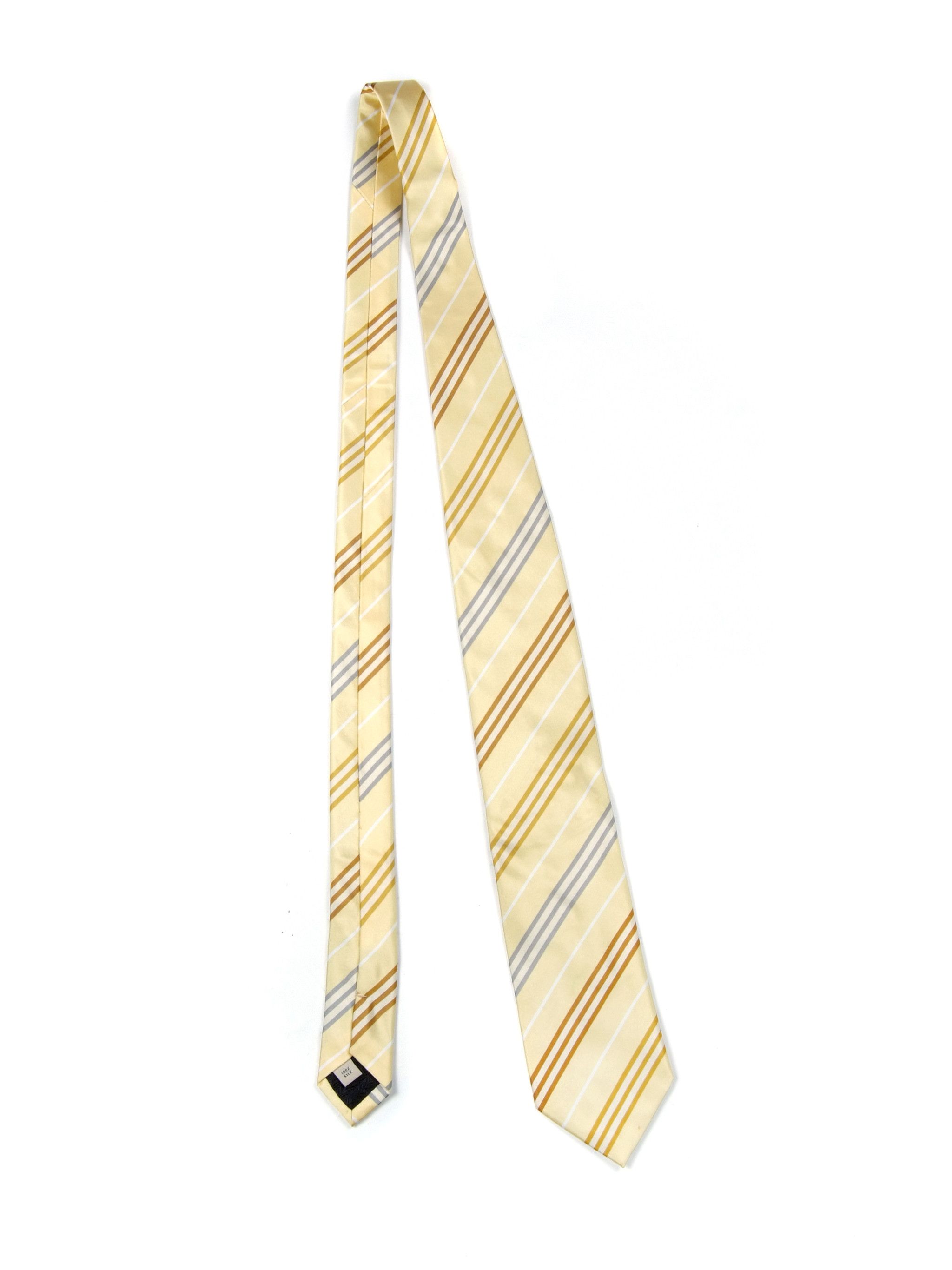 Burberry BURBERRY LONDON Pure Silk Neck Tie Size ONE SIZE - 3 Thumbnail