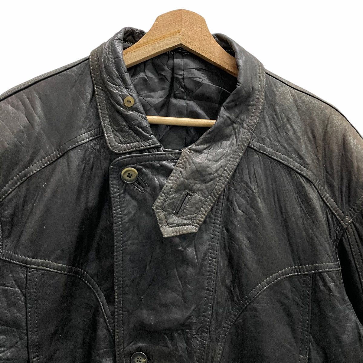Vera Pelle × Vintage 💥 Vintage VERA PELLE Italian Leather Jacket Size US M / EU 48-50 / 2 - 4 Thumbnail