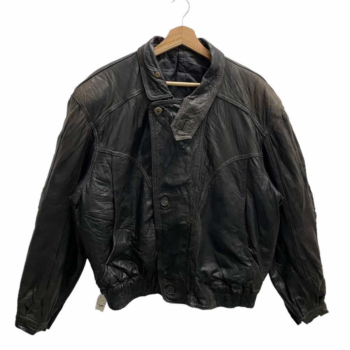 Vera Pelle × Vintage 💥 Vintage VERA PELLE Italian Leather Jacket Size US M / EU 48-50 / 2 - 2 Thumbnail