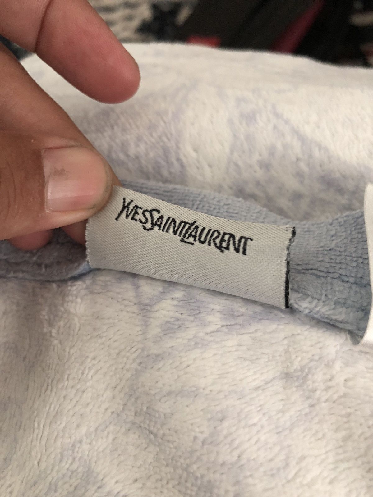 Vintage × Yves Saint Laurent VINTAGE YSL BLANKET SHEET Size ONE SIZE - 6 Thumbnail
