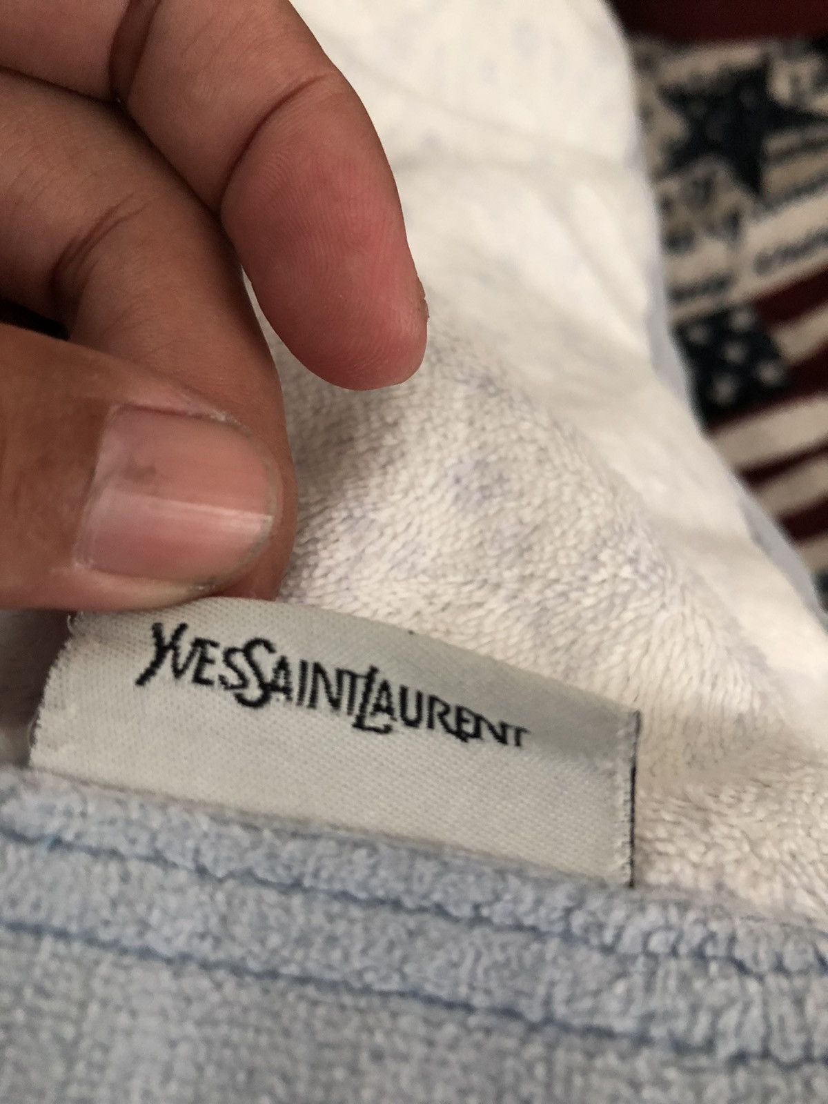 Vintage × Yves Saint Laurent VINTAGE YSL BLANKET SHEET Size ONE SIZE - 5 Thumbnail