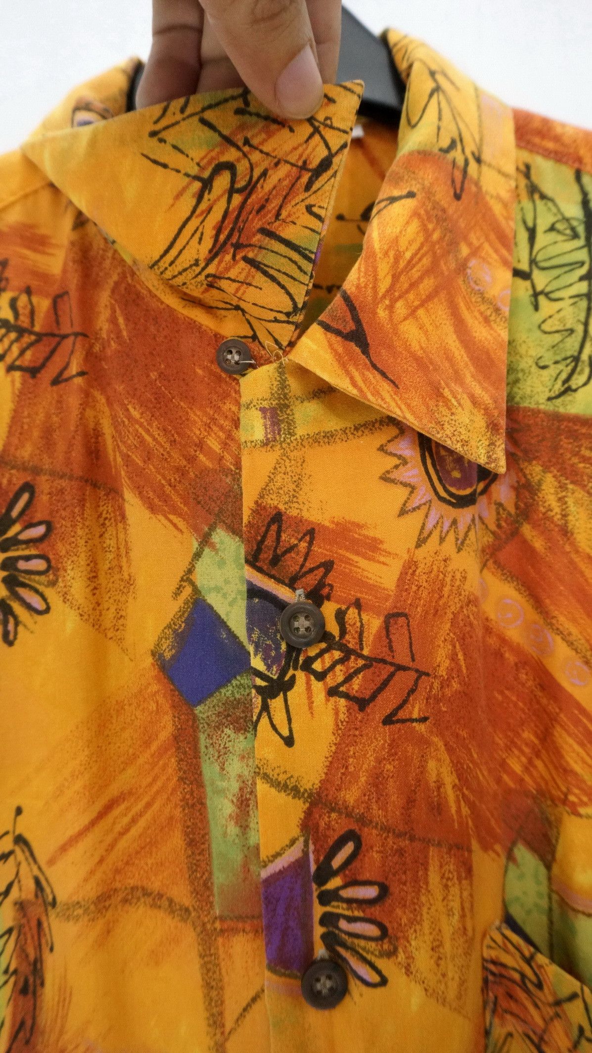 Vintage Vintage FERINI Button Up Cotton Rayon Shirt Size US L / EU 52-54 / 3 - 5 Thumbnail