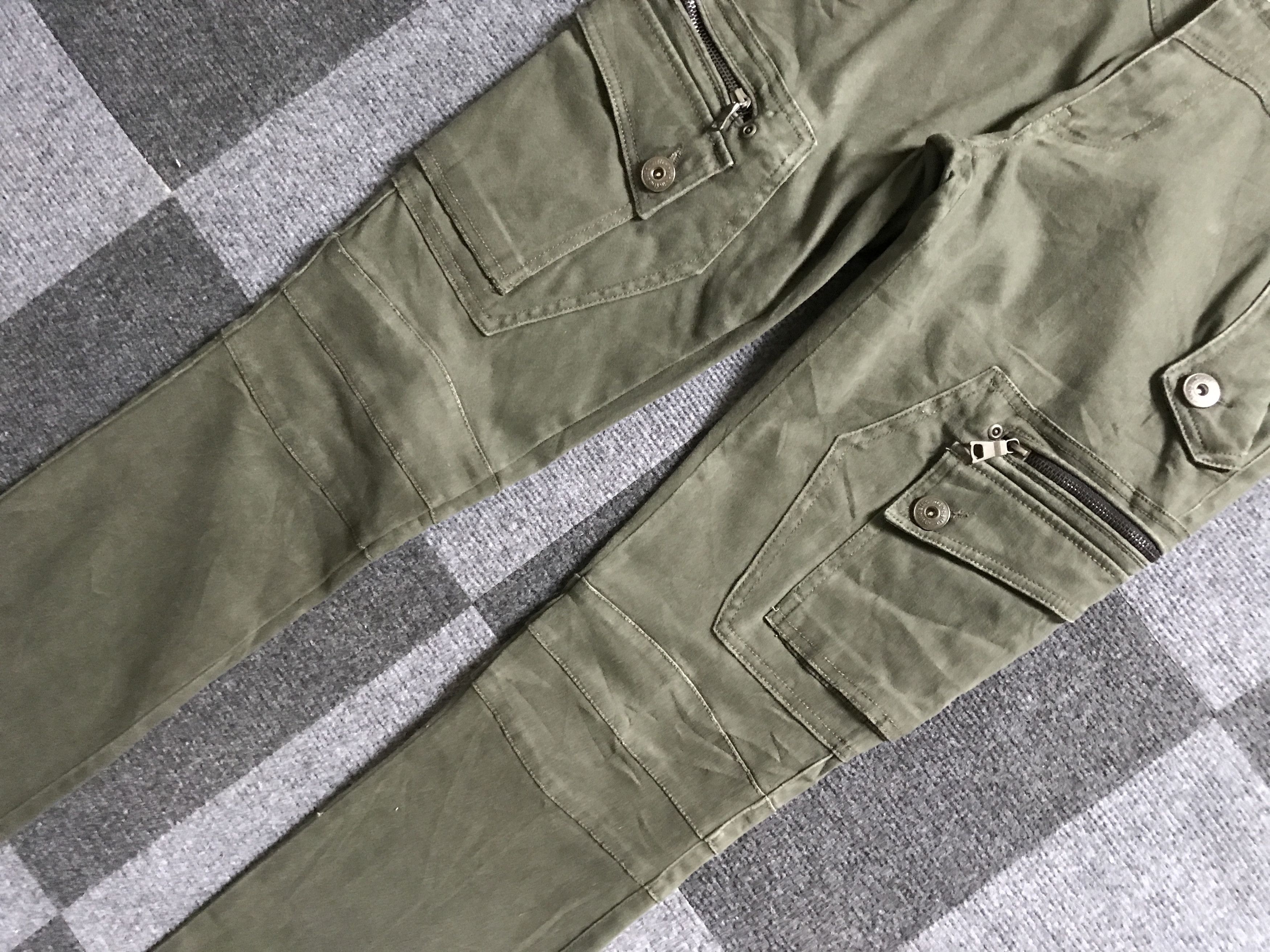 Japanese Brand × Seditionaries CP258 in the attic Japan Punk Skinny Biker Cargo Pant Size US 30 / EU 46 - 3 Thumbnail