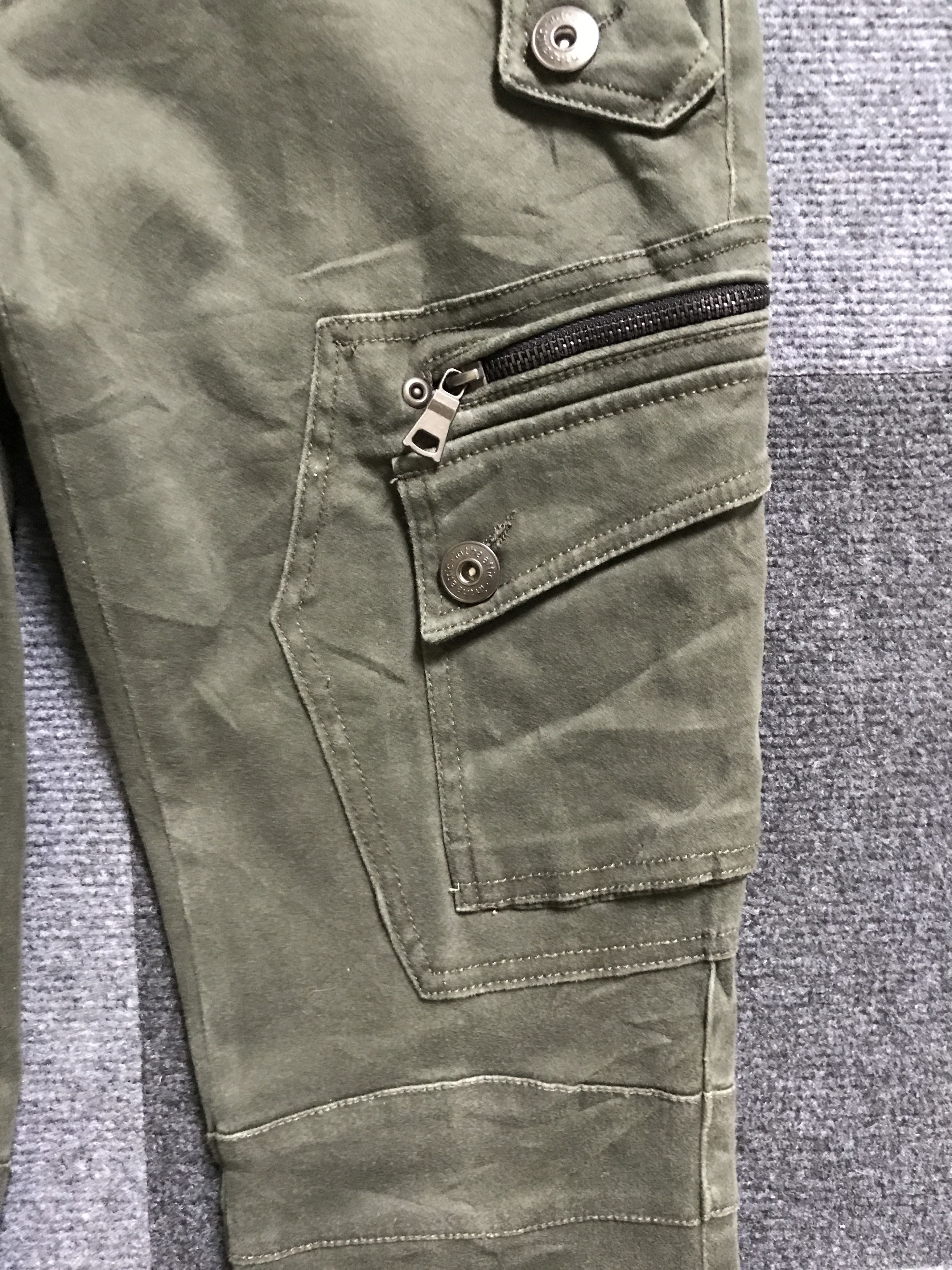 Japanese Brand × Seditionaries CP258 in the attic Japan Punk Skinny Biker Cargo Pant Size US 30 / EU 46 - 6 Thumbnail