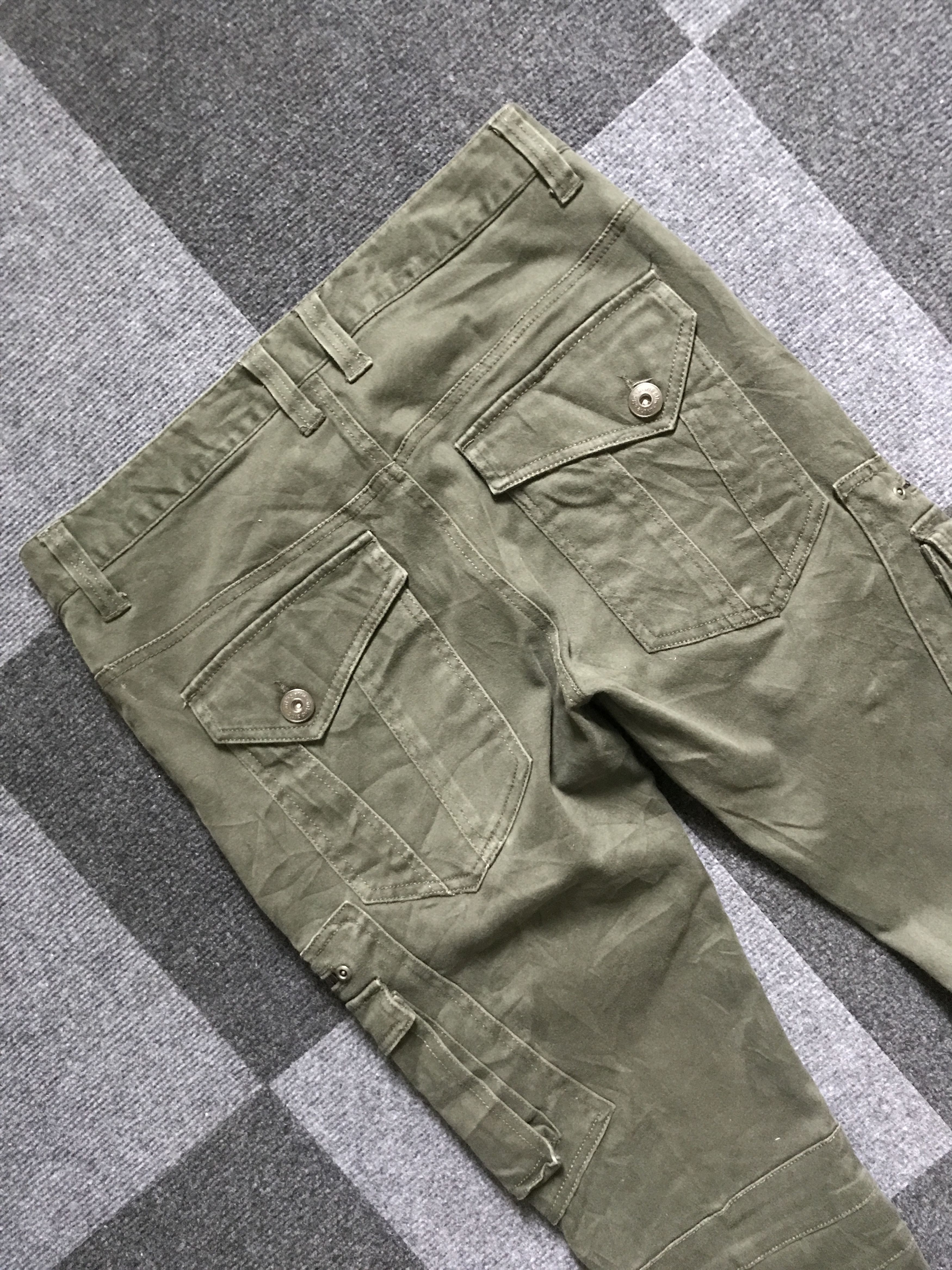 Japanese Brand × Seditionaries CP258 in the attic Japan Punk Skinny Biker Cargo Pant Size US 30 / EU 46 - 11 Thumbnail