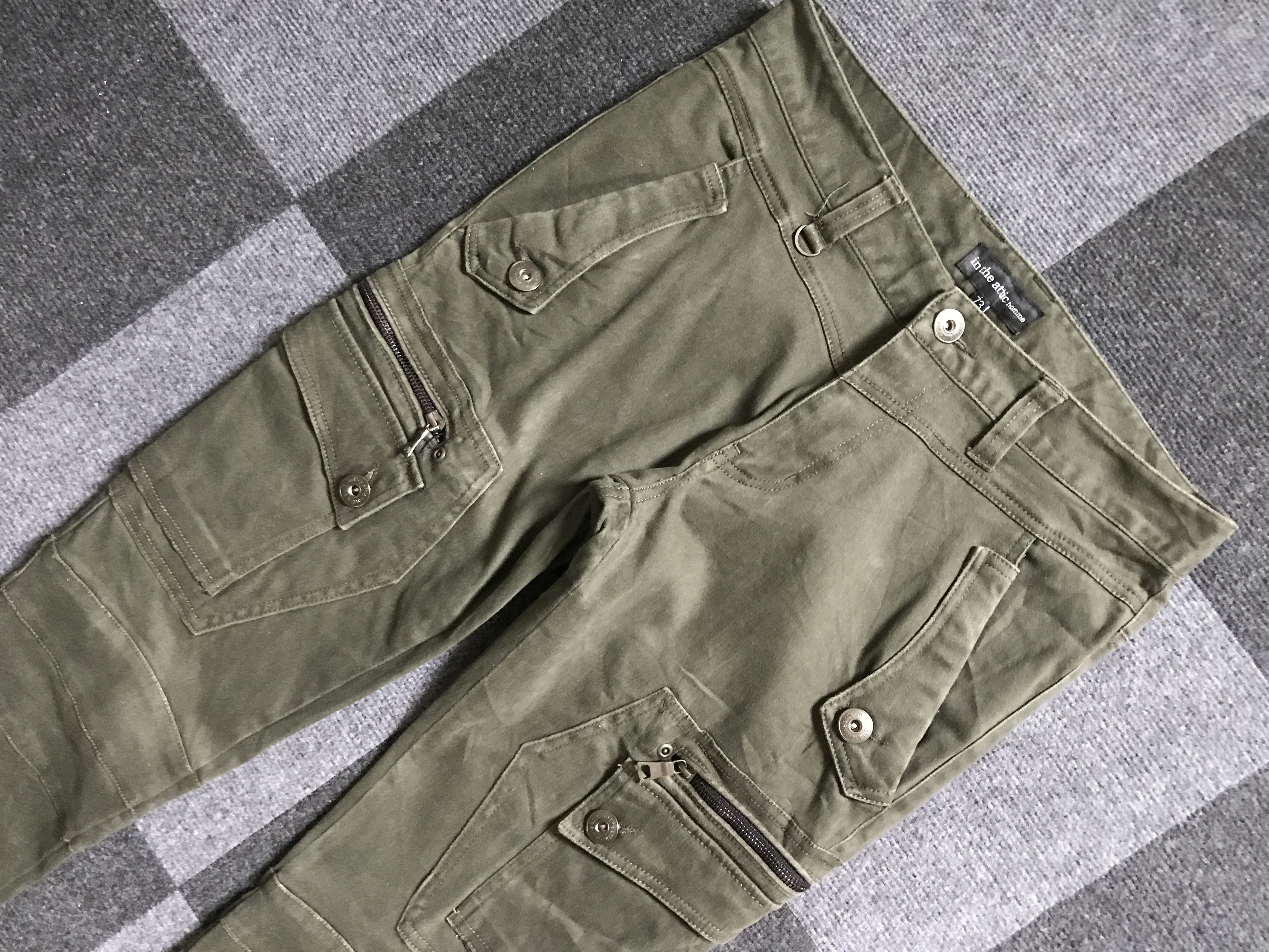 Japanese Brand × Seditionaries CP258 in the attic Japan Punk Skinny Biker Cargo Pant Size US 30 / EU 46 - 2 Thumbnail