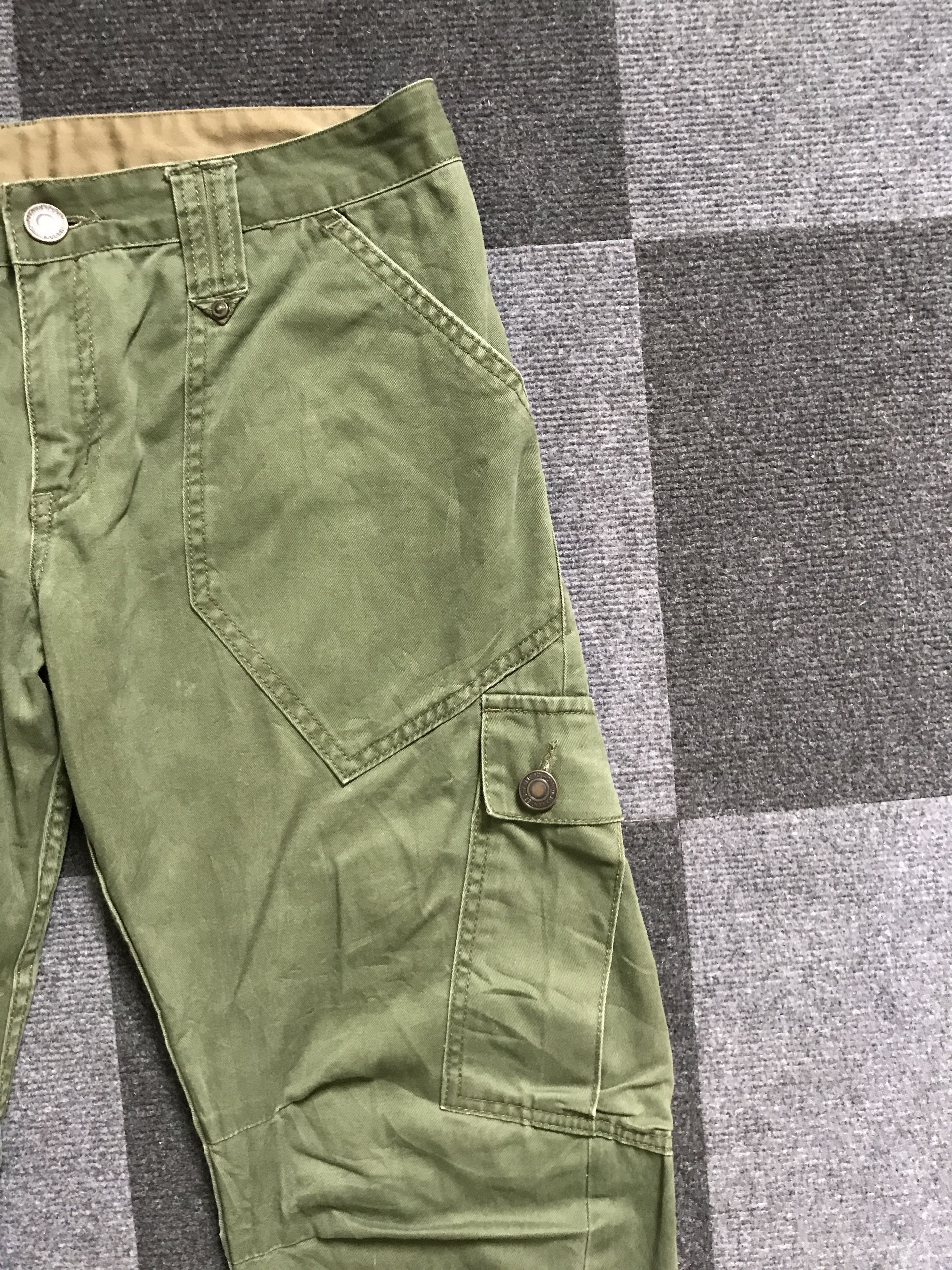 Japanese Brand CP259 SOUL OF FREEDOM Japan Curve leg Cargo Pant Size US 32 / EU 48 - 6 Thumbnail