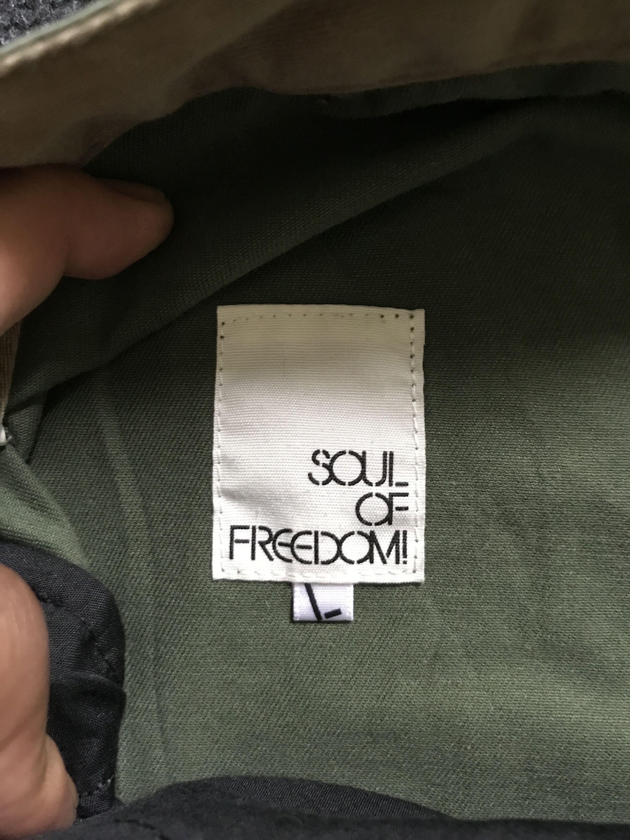 Japanese Brand CP259 SOUL OF FREEDOM Japan Curve leg Cargo Pant Size US 32 / EU 48 - 13 Thumbnail