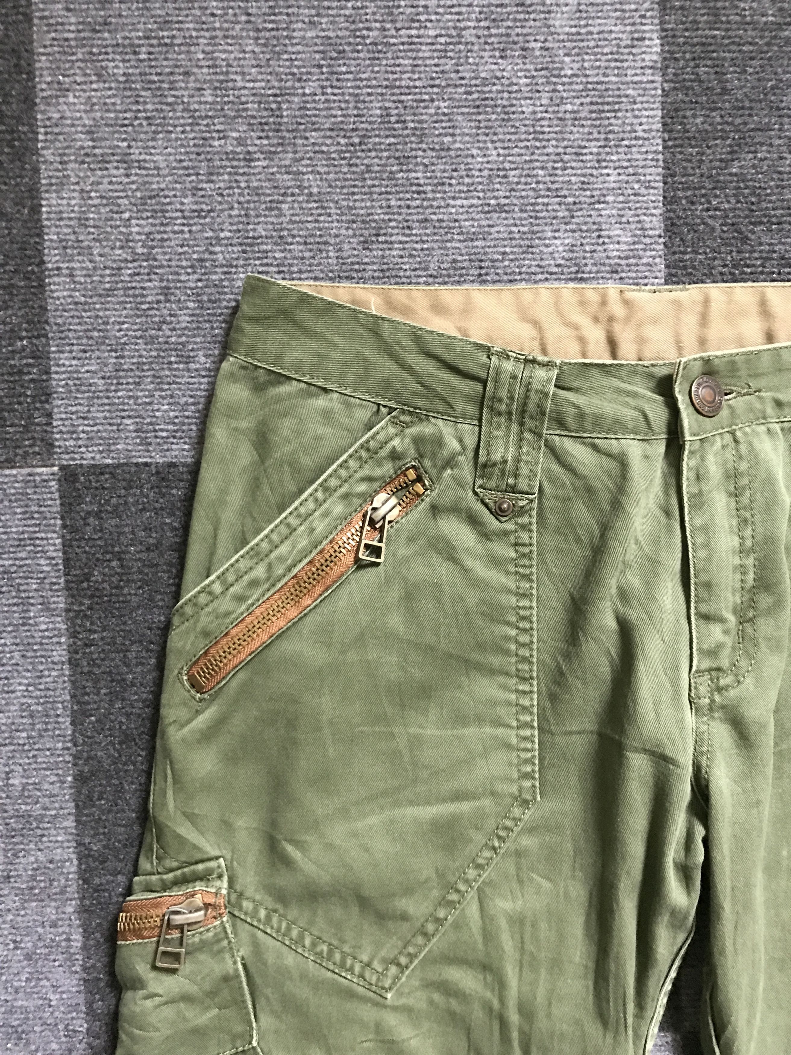 Japanese Brand CP259 SOUL OF FREEDOM Japan Curve leg Cargo Pant Size US 32 / EU 48 - 5 Thumbnail