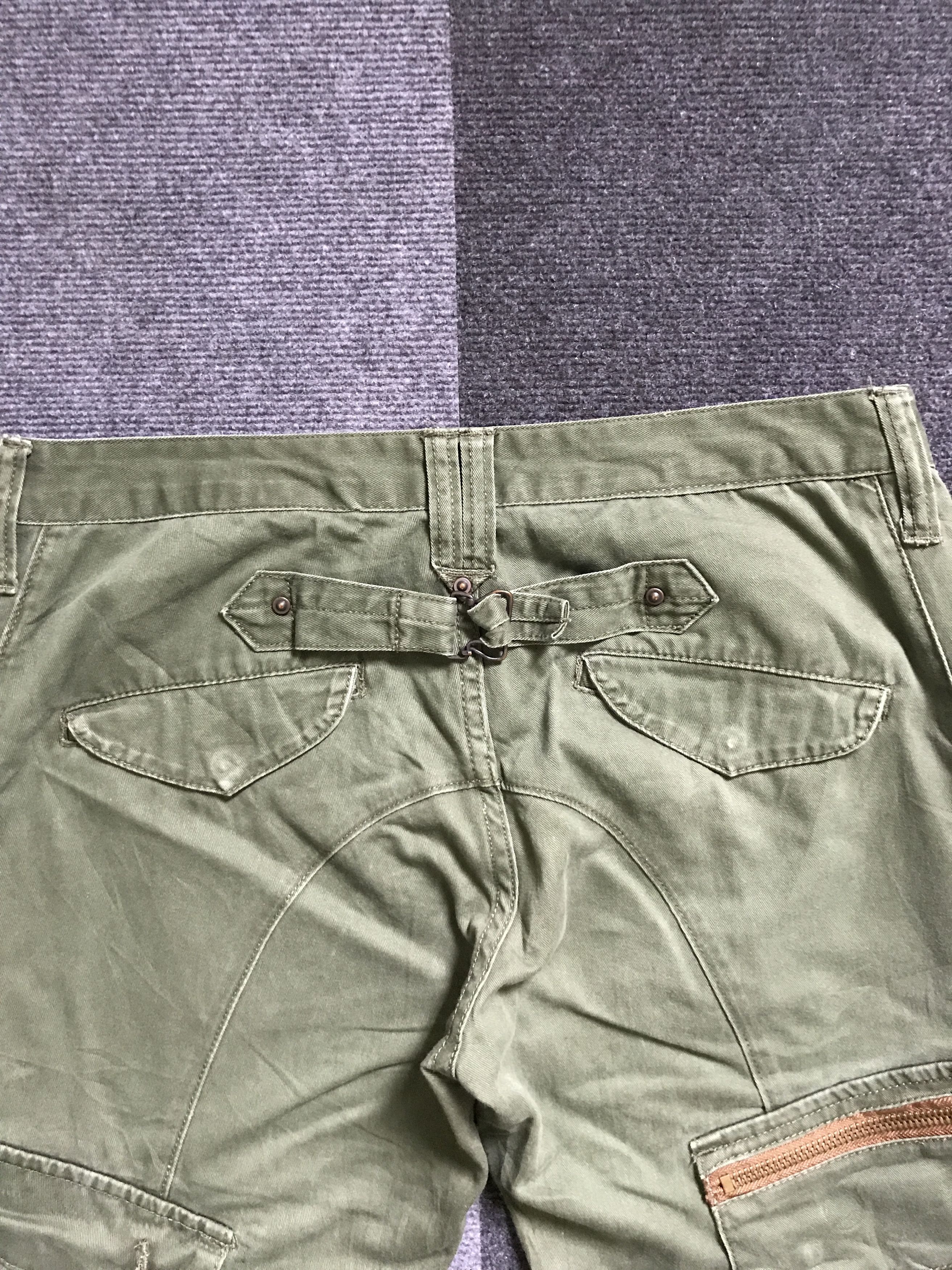 Japanese Brand CP259 SOUL OF FREEDOM Japan Curve leg Cargo Pant Size US 32 / EU 48 - 12 Thumbnail