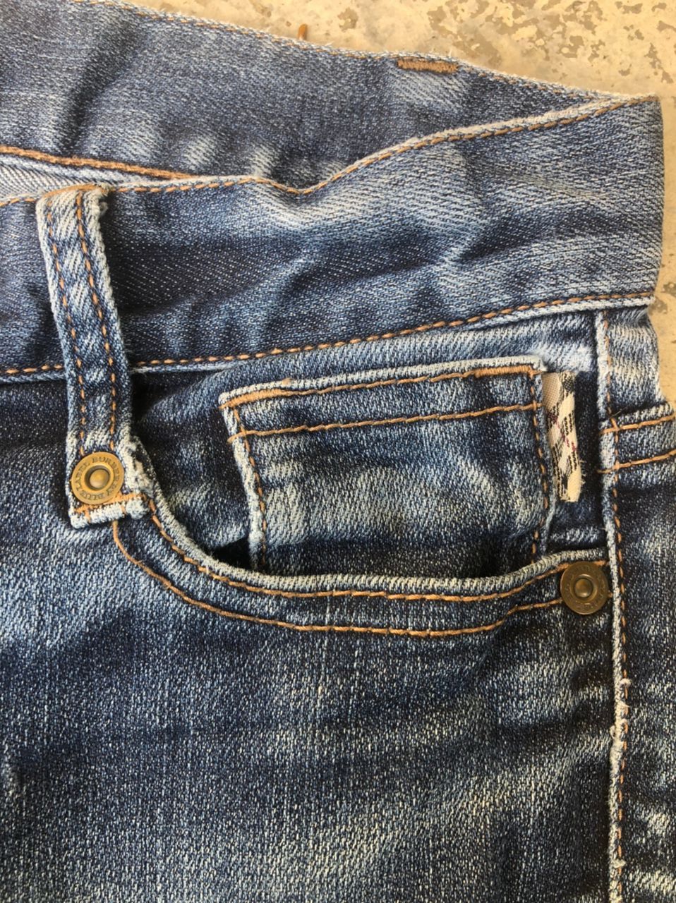 Burberry Bb London Skinny Jeans Size 28" / US 6 / IT 42 - 7 Thumbnail