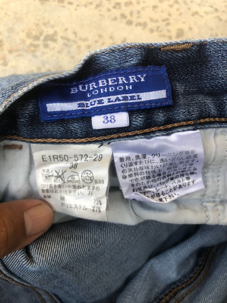 Burberry Bb London Skinny Jeans Size 28" / US 6 / IT 42 - 10 Thumbnail
