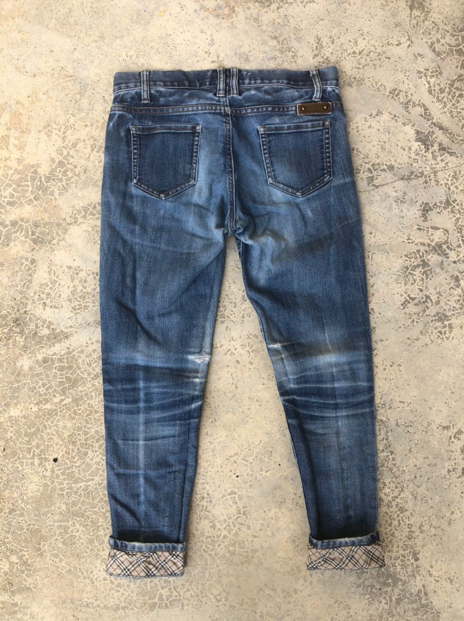 Burberry Bb London Skinny Jeans Size 28" / US 6 / IT 42 - 3 Thumbnail