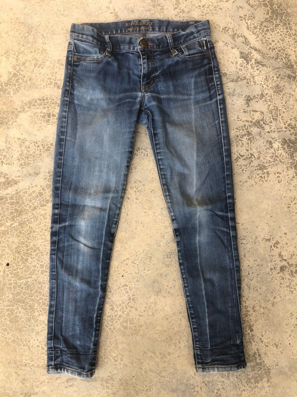 Burberry Bb London Skinny Jeans Size 28" / US 6 / IT 42 - 2 Thumbnail