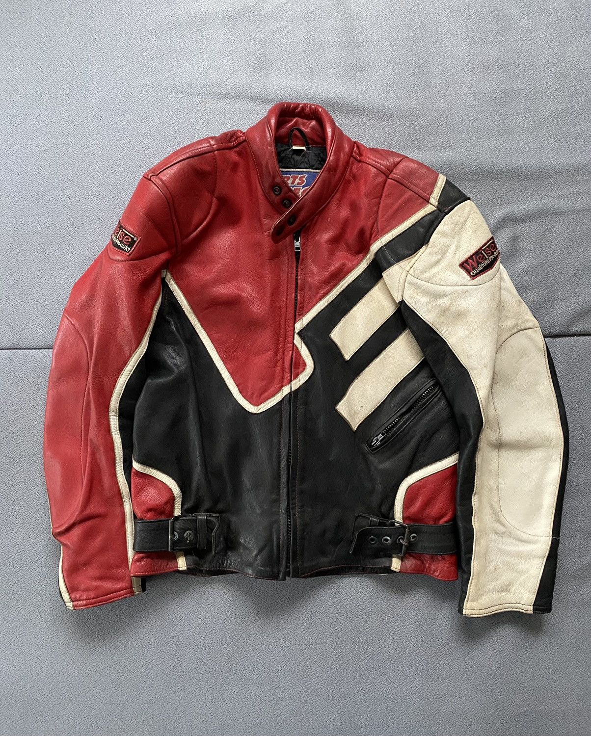 Vintage Racing leather jacket