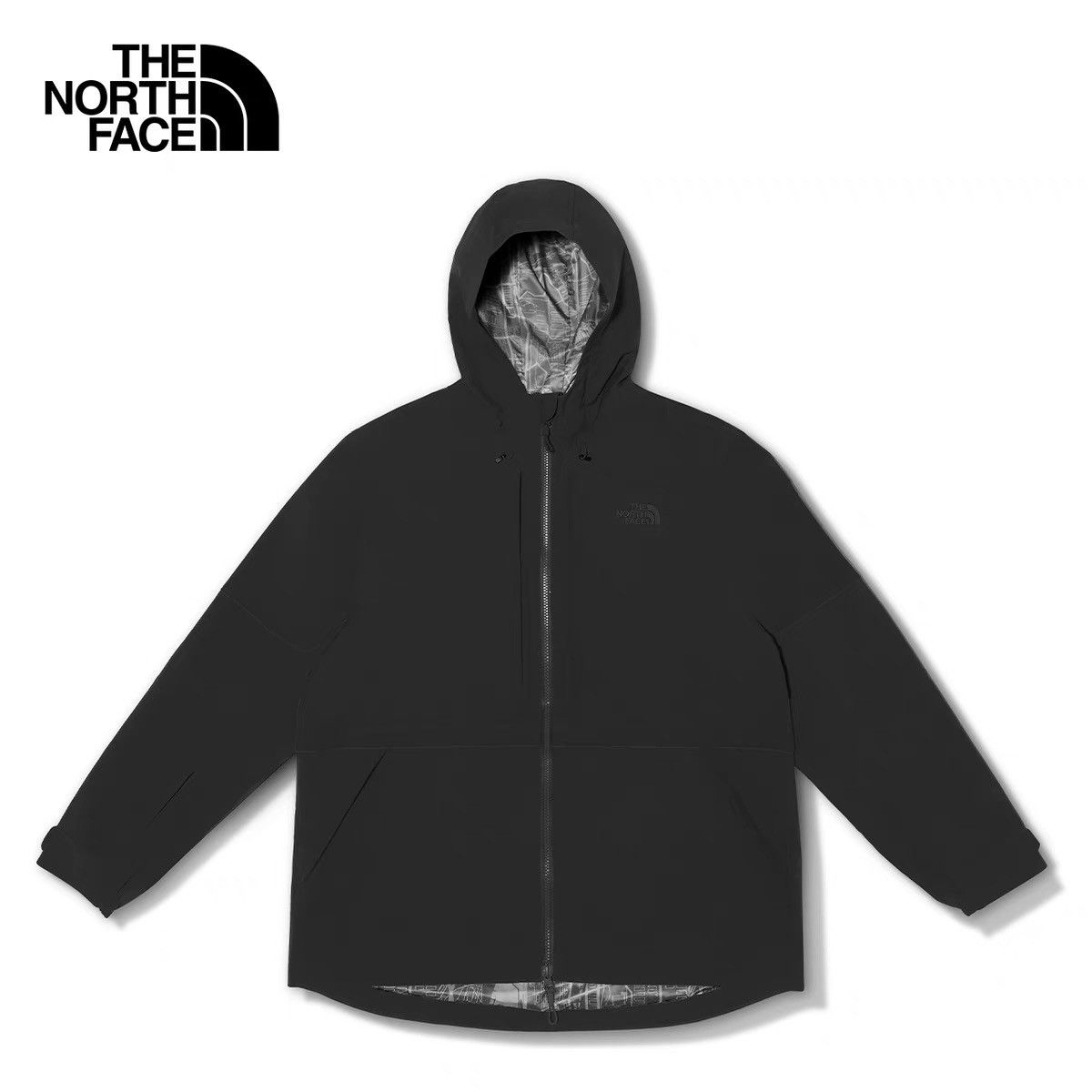 The North Face Urban Exploration KAZUKI Hooded Rain Jacket Black Grailed