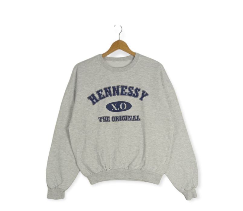 Vintage Vintage Hennessy Big Logo Crewneck Sweatshirt | Grailed