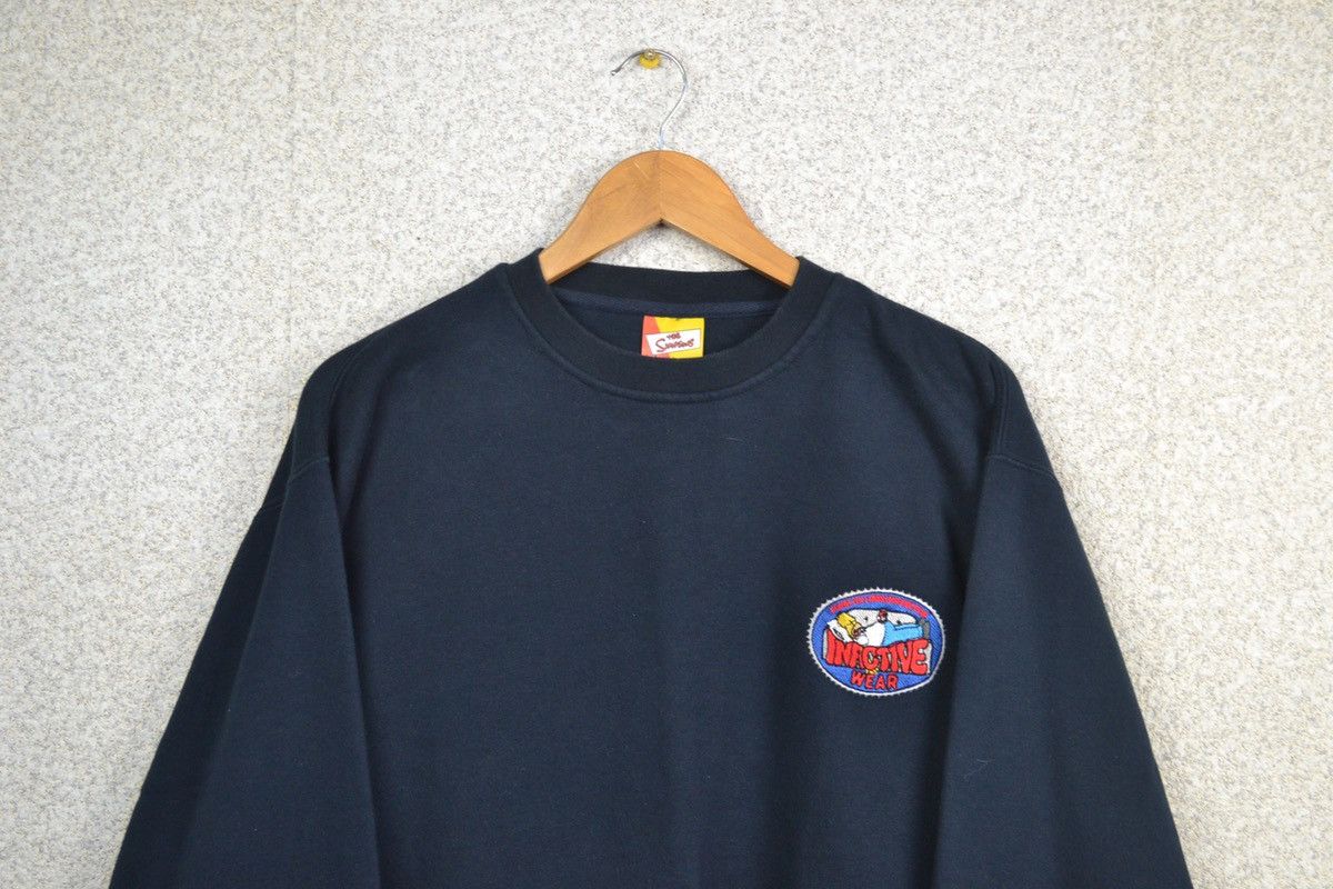 Vintage Vintage 1998 The Simpsons Sweatshirt Inactive Wear Size M Size US M / EU 48-50 / 2 - 3 Thumbnail