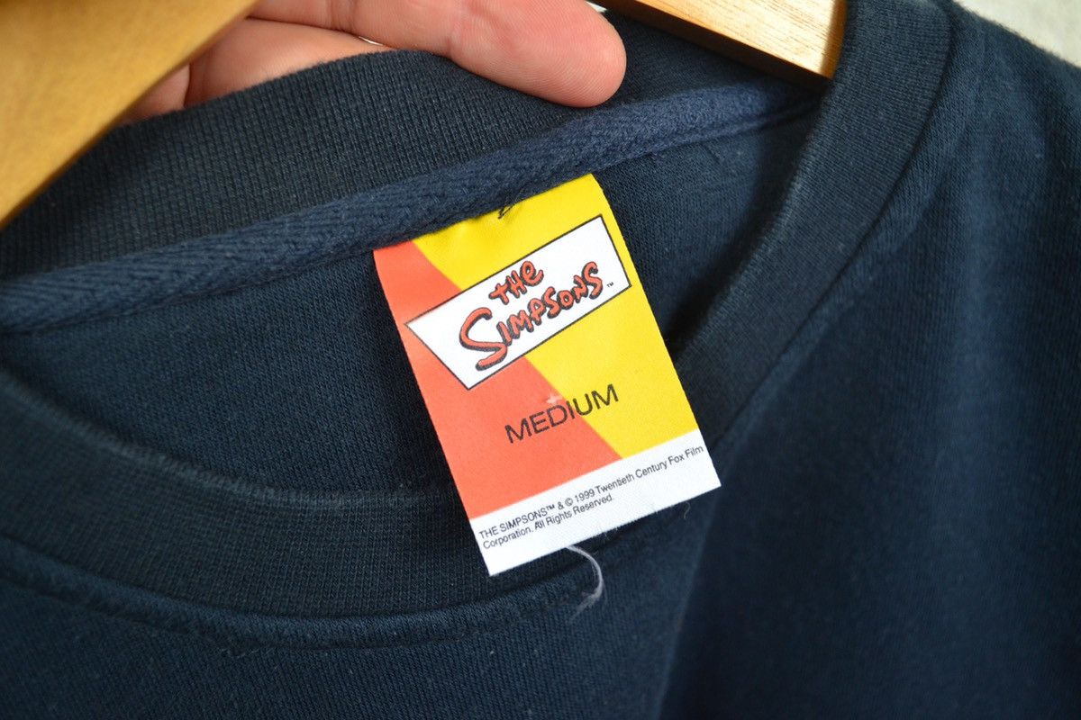 Vintage Vintage 1998 The Simpsons Sweatshirt Inactive Wear Size M Size US M / EU 48-50 / 2 - 5 Thumbnail