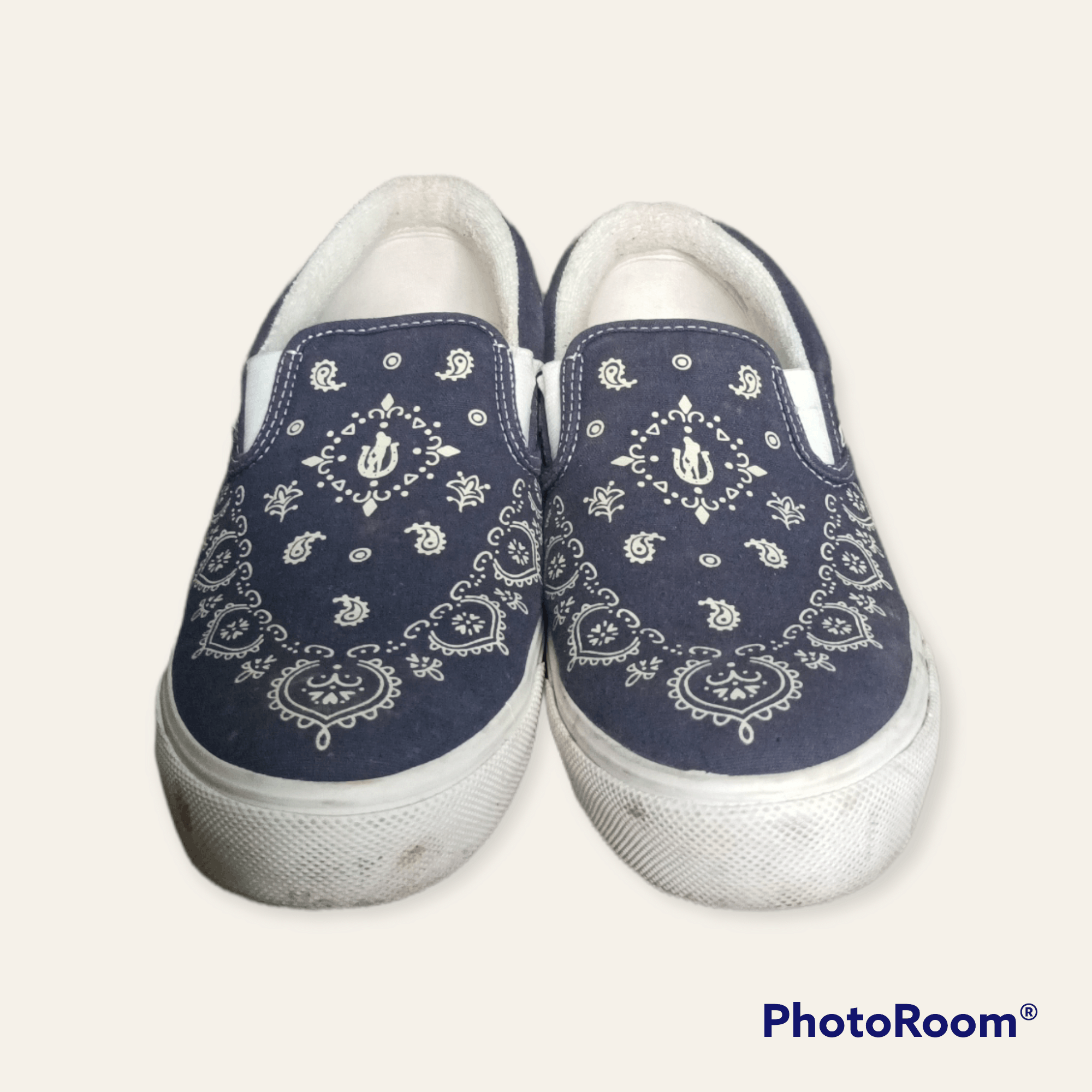 Hysteric Glamour × Vintage Bandana Fullprint Slip On Size US 8 / EU 41 - 7 Thumbnail
