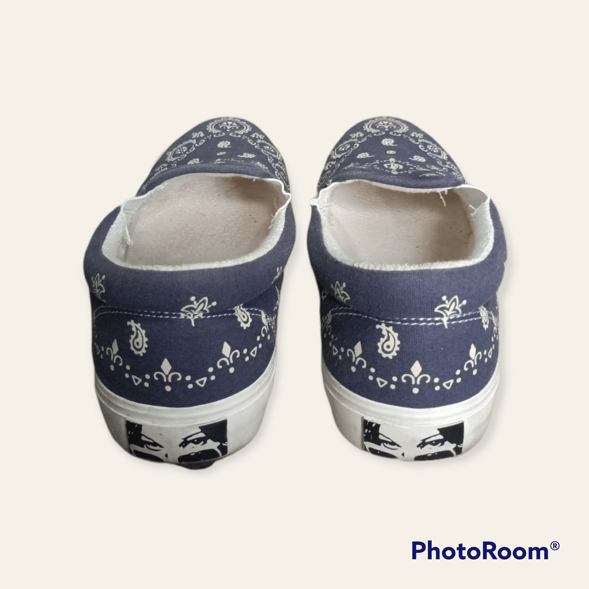 Hysteric Glamour × Vintage Bandana Fullprint Slip On Size US 8 / EU 41 - 3 Thumbnail