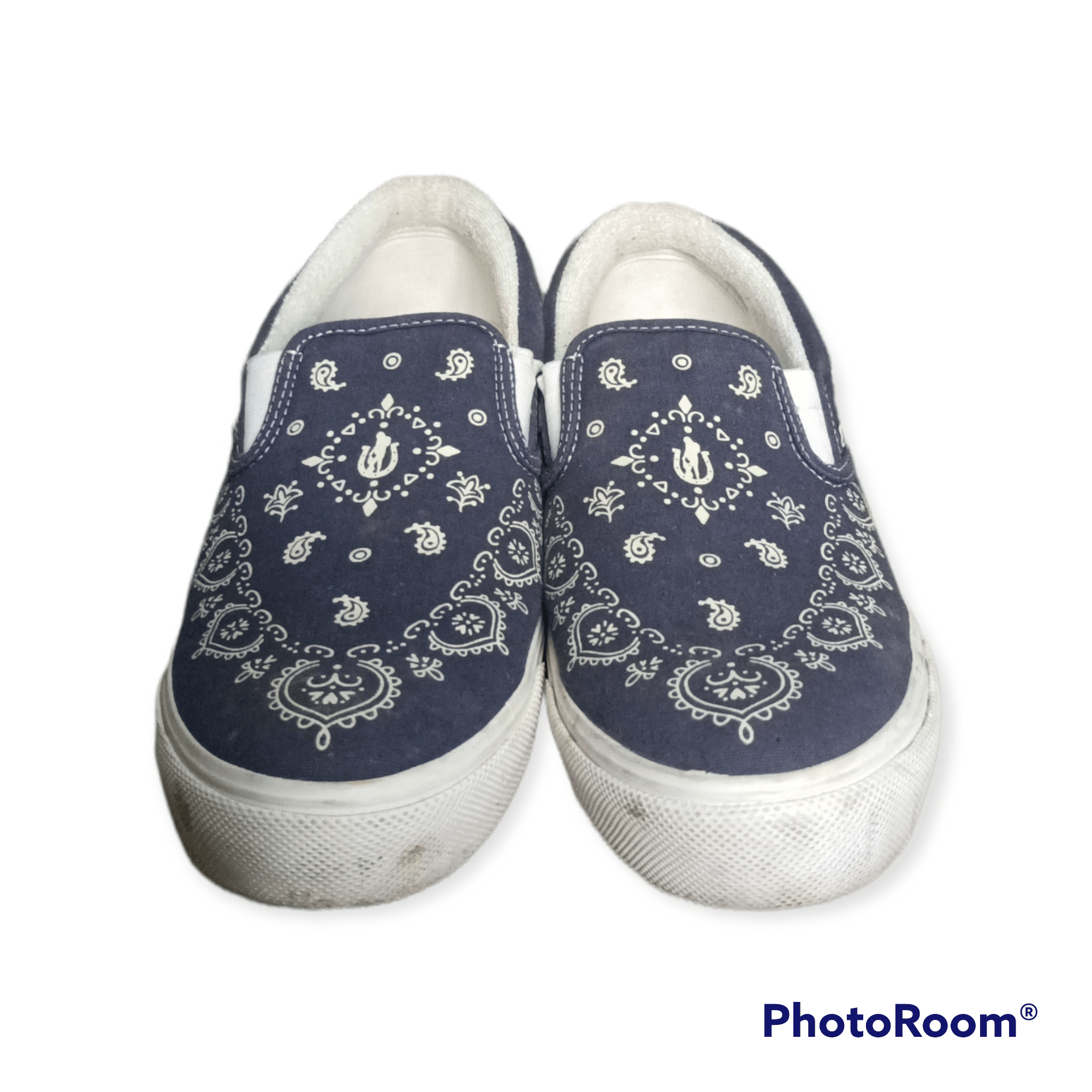 Hysteric Glamour × Vintage Bandana Fullprint Slip On Size US 8 / EU 41 - 8 Thumbnail