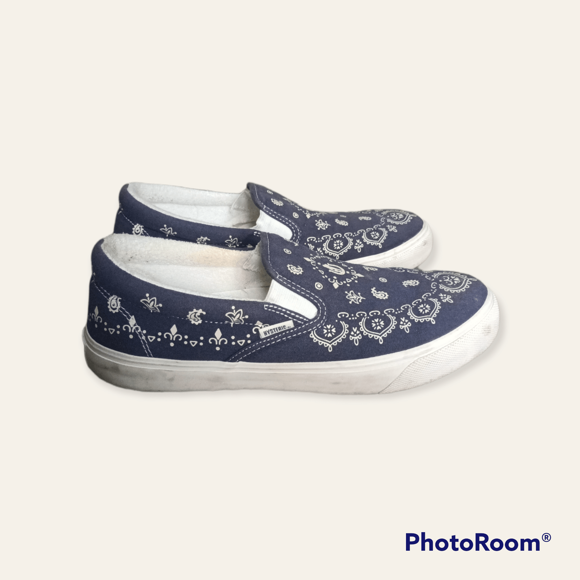 Hysteric Glamour × Vintage Bandana Fullprint Slip On Size US 8 / EU 41 - 5 Thumbnail