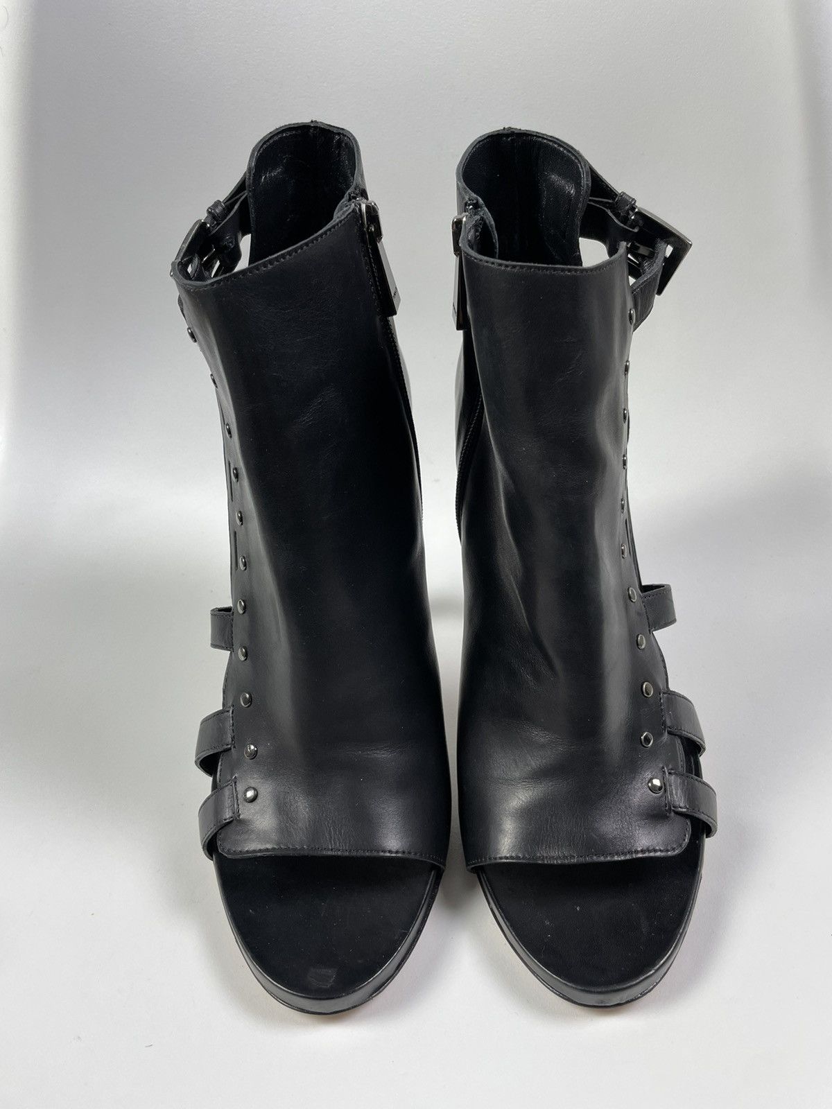 Pinko Pinko Leather Heels Boots Size US 10 / IT 40 - 2 Thumbnail