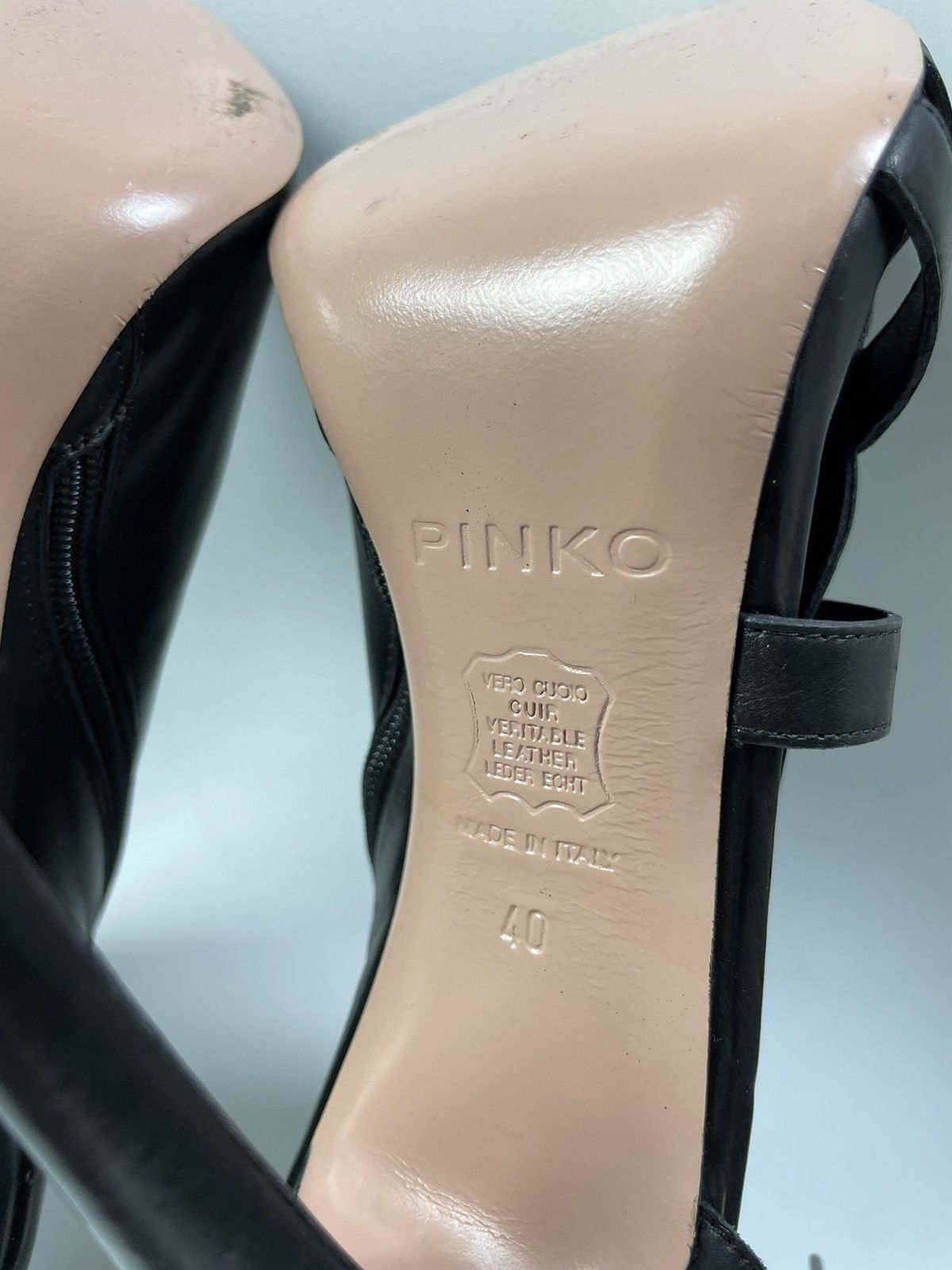 Pinko Pinko Leather Heels Boots Size US 10 / IT 40 - 9 Thumbnail