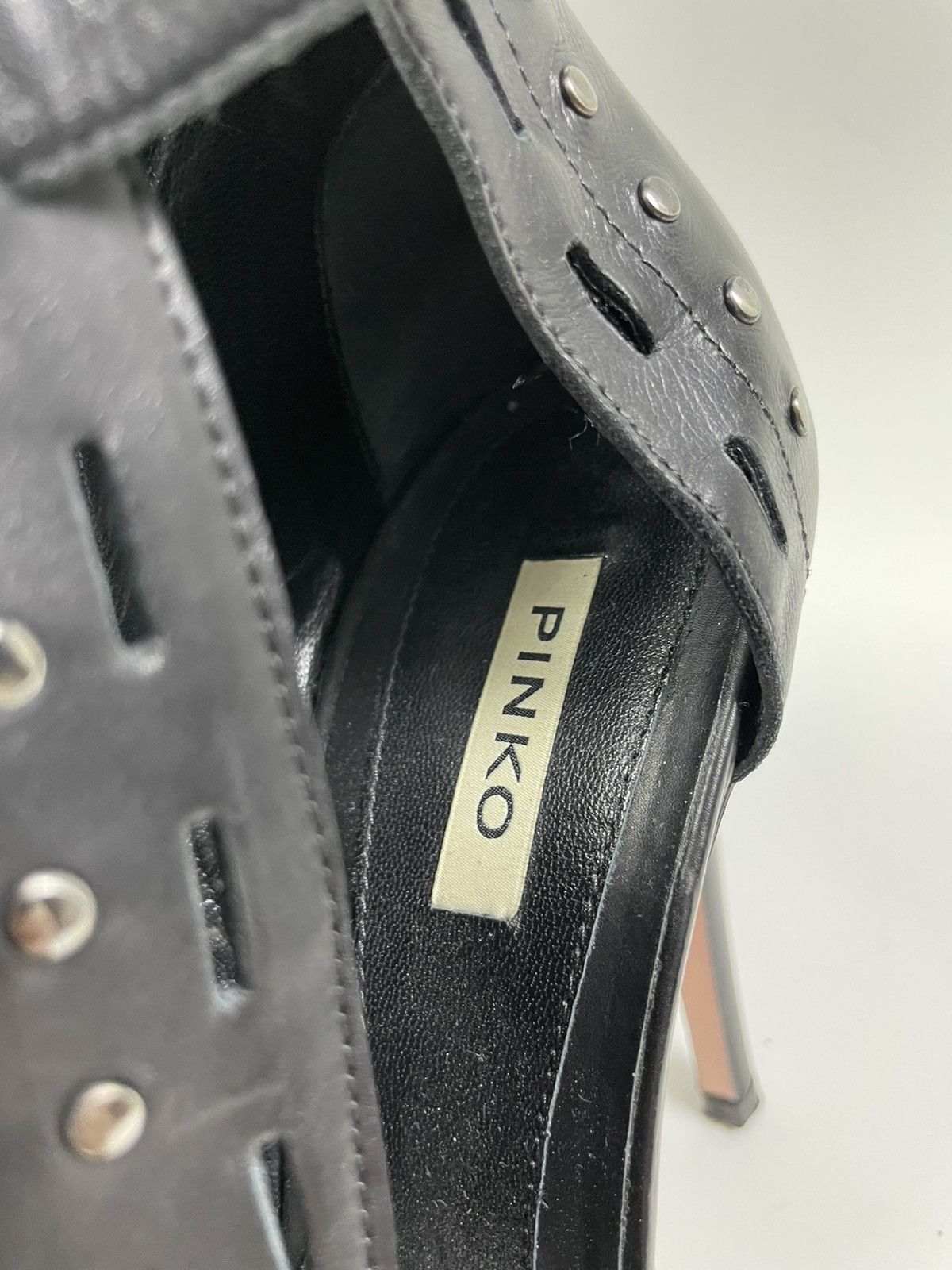 Pinko Pinko Leather Heels Boots Size US 10 / IT 40 - 7 Thumbnail