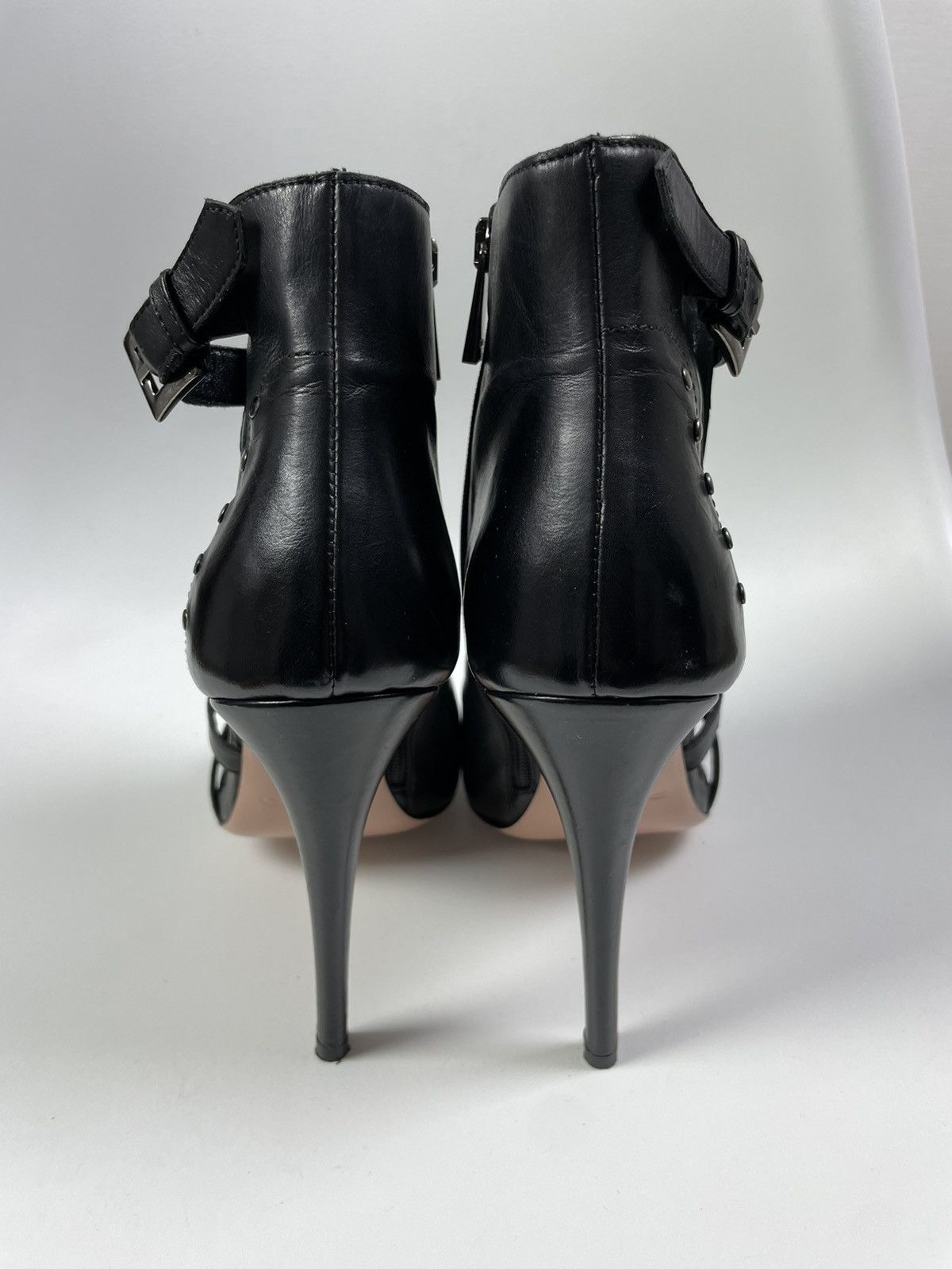 Pinko Pinko Leather Heels Boots Size US 10 / IT 40 - 3 Thumbnail