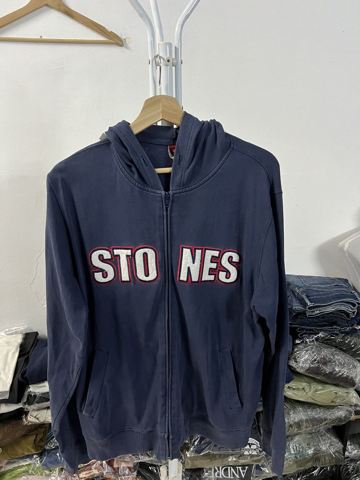 Band Tees × Vintage Vintage Rolling Stones Hoodie Very Rare Size US S / EU 44-46 / 1 - 1 Thumbnail
