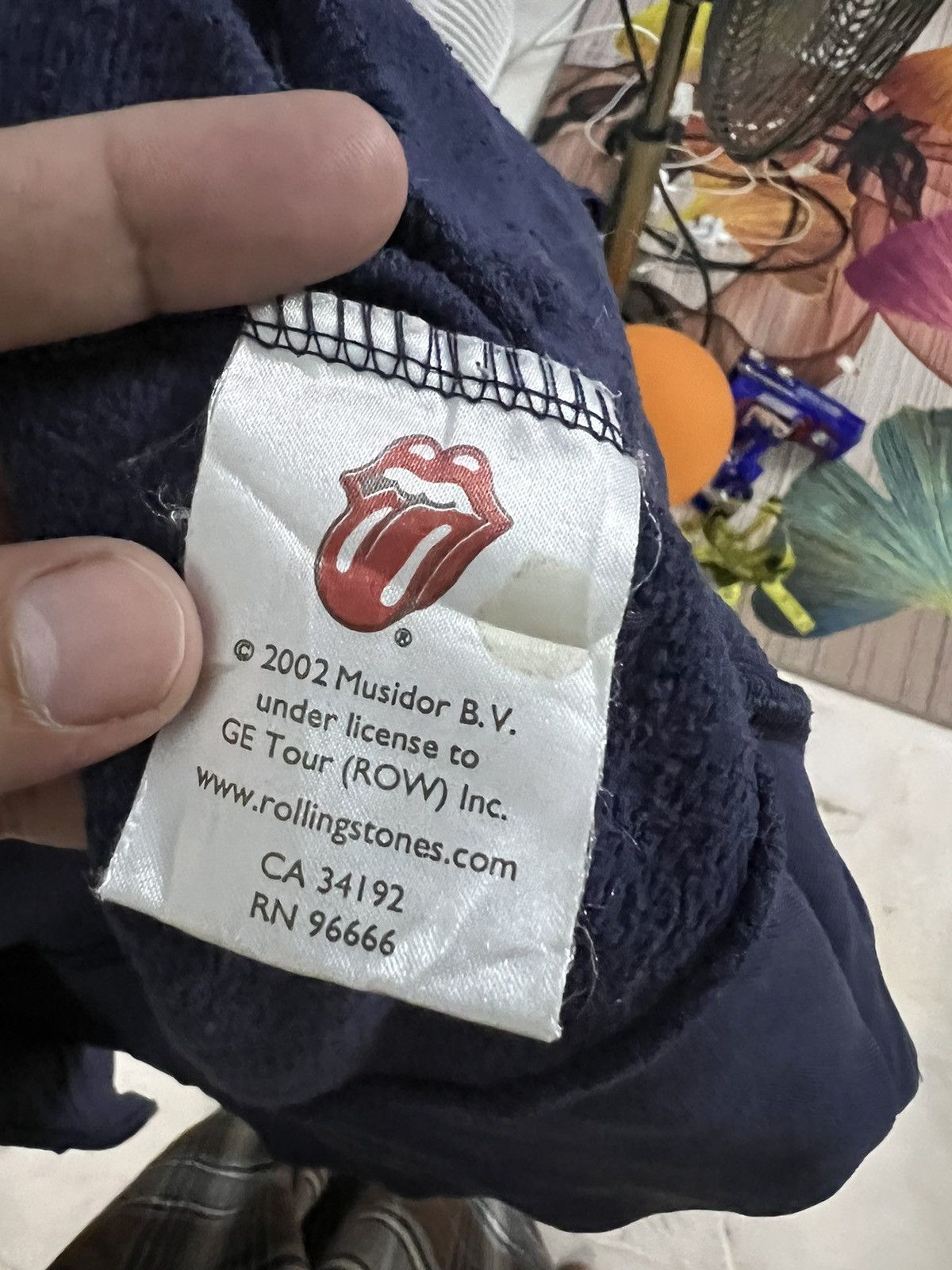 Band Tees × Vintage Vintage Rolling Stones Hoodie Very Rare Size US S / EU 44-46 / 1 - 10 Thumbnail