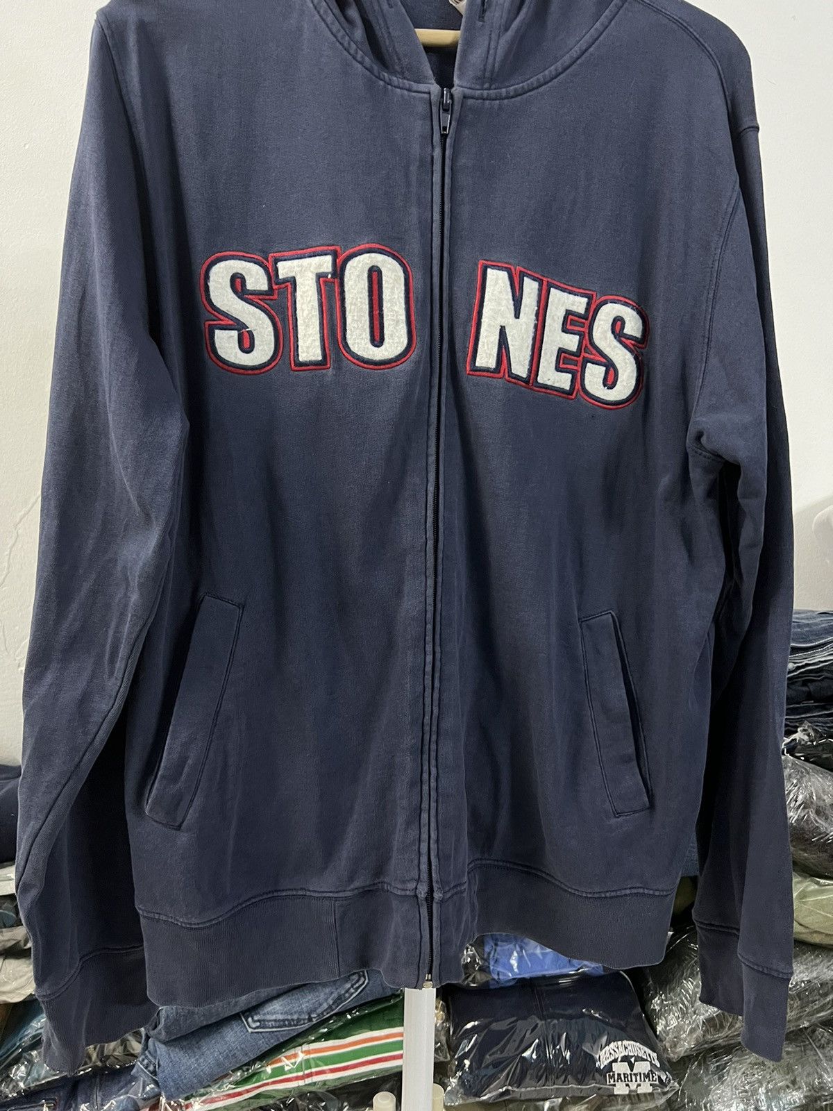 Band Tees × Vintage Vintage Rolling Stones Hoodie Very Rare Size US S / EU 44-46 / 1 - 4 Thumbnail