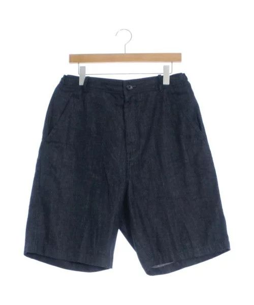Shorts Indigo Denim Cotton Half Pants