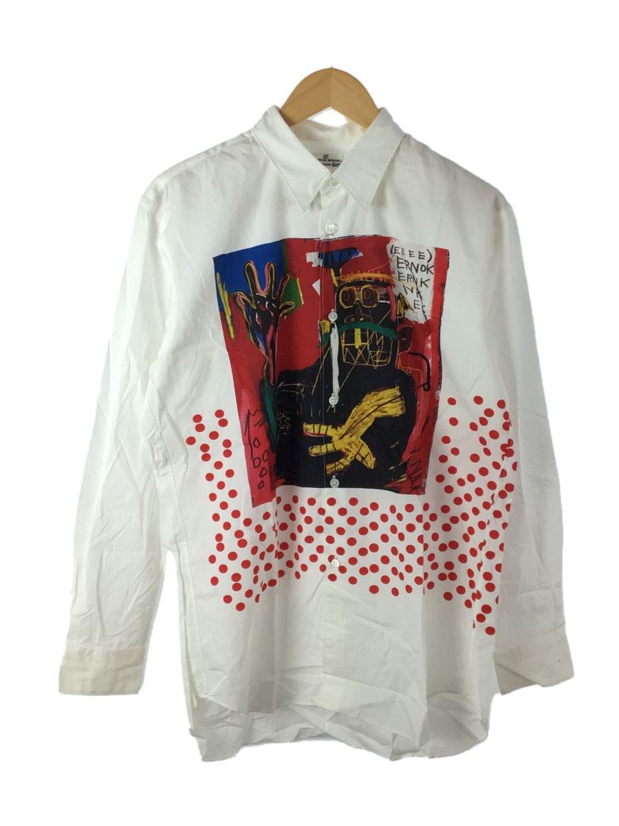 Shirts (Button Ups) White Front Printed Logo Cotton