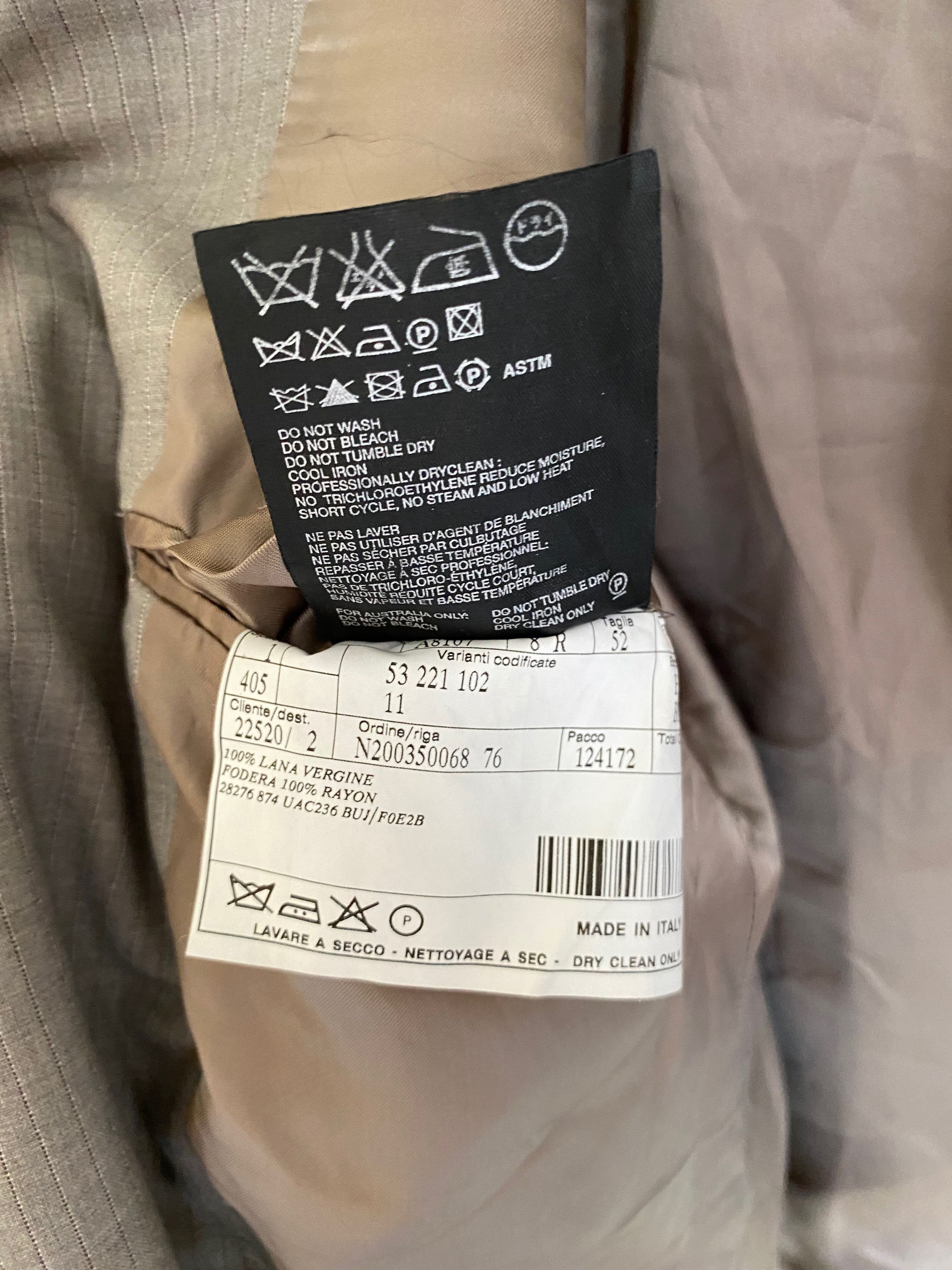 Prada × Vintage Prada vintage lana vergine blazer, siz Size 52R - 6 Thumbnail