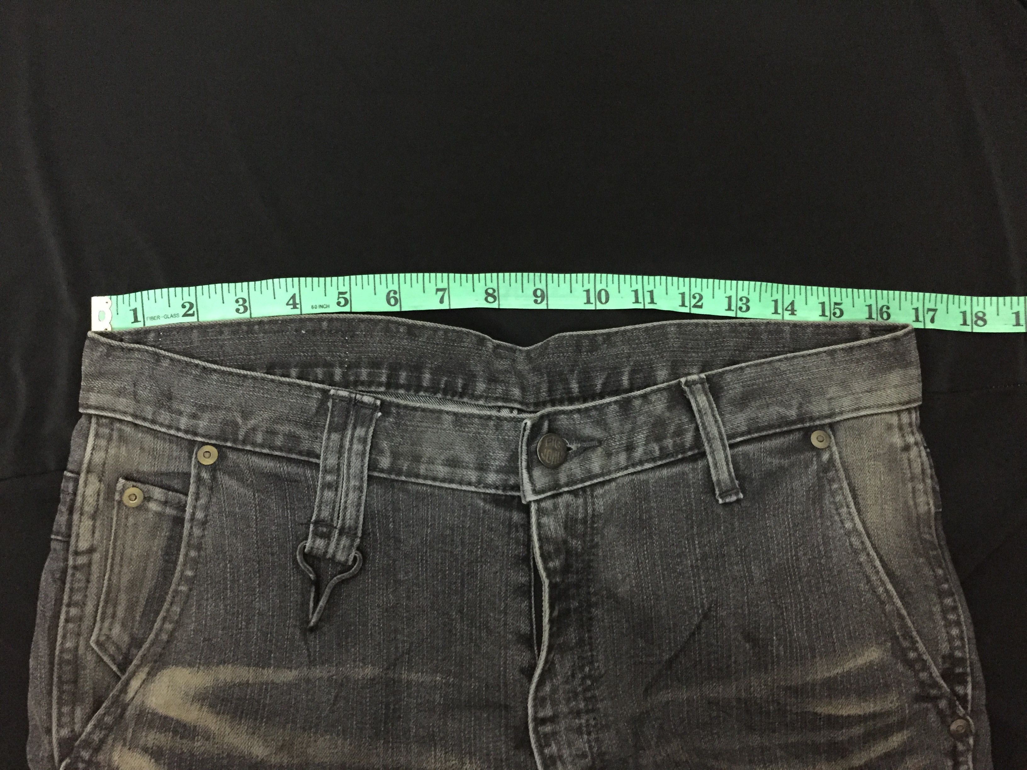 PPFM Big John X PPFM Limited faded Slim bucket back denim Size US 33 - 13 Thumbnail