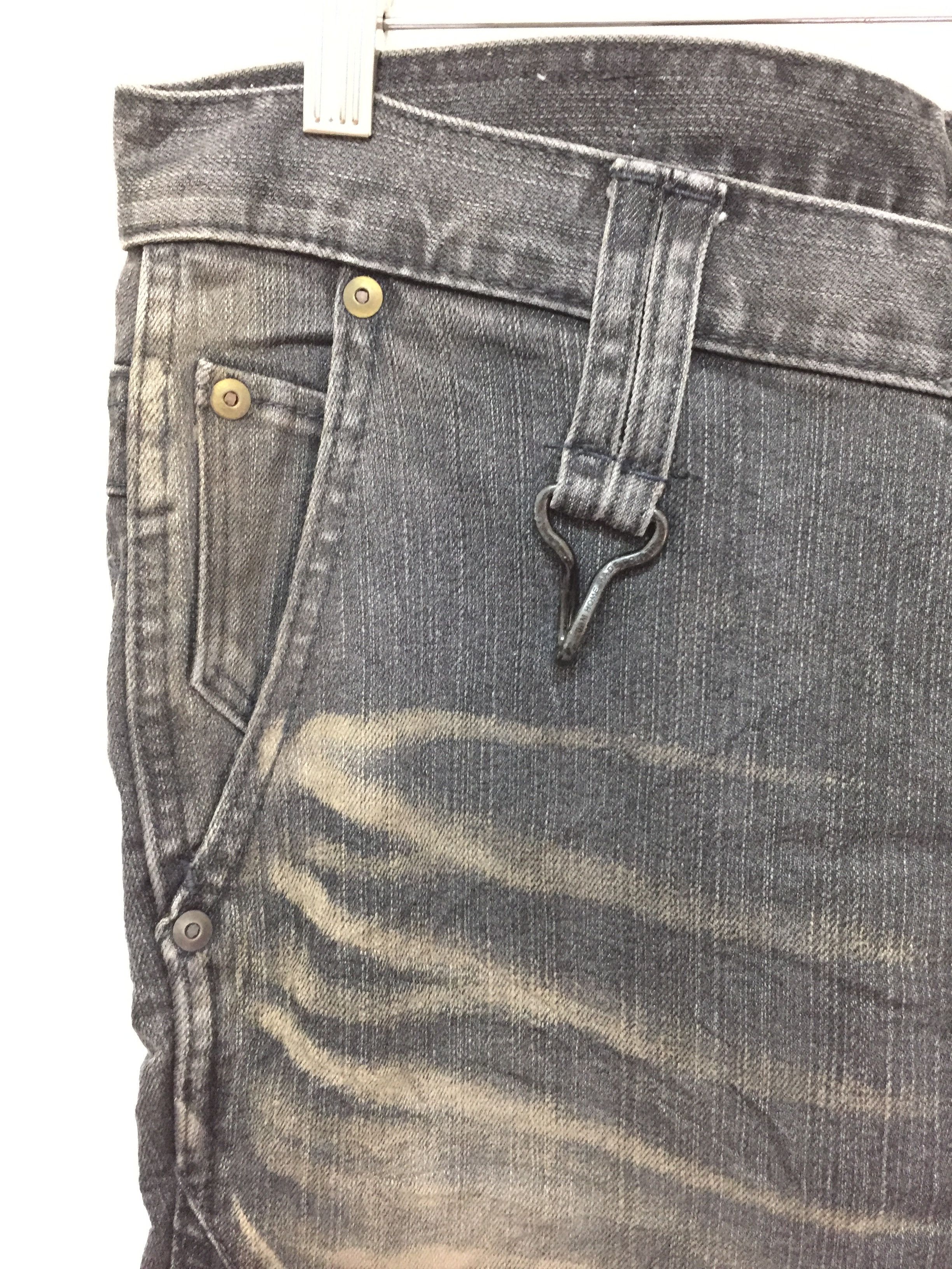 PPFM Big John X PPFM Limited faded Slim bucket back denim Size US 33 - 5 Thumbnail