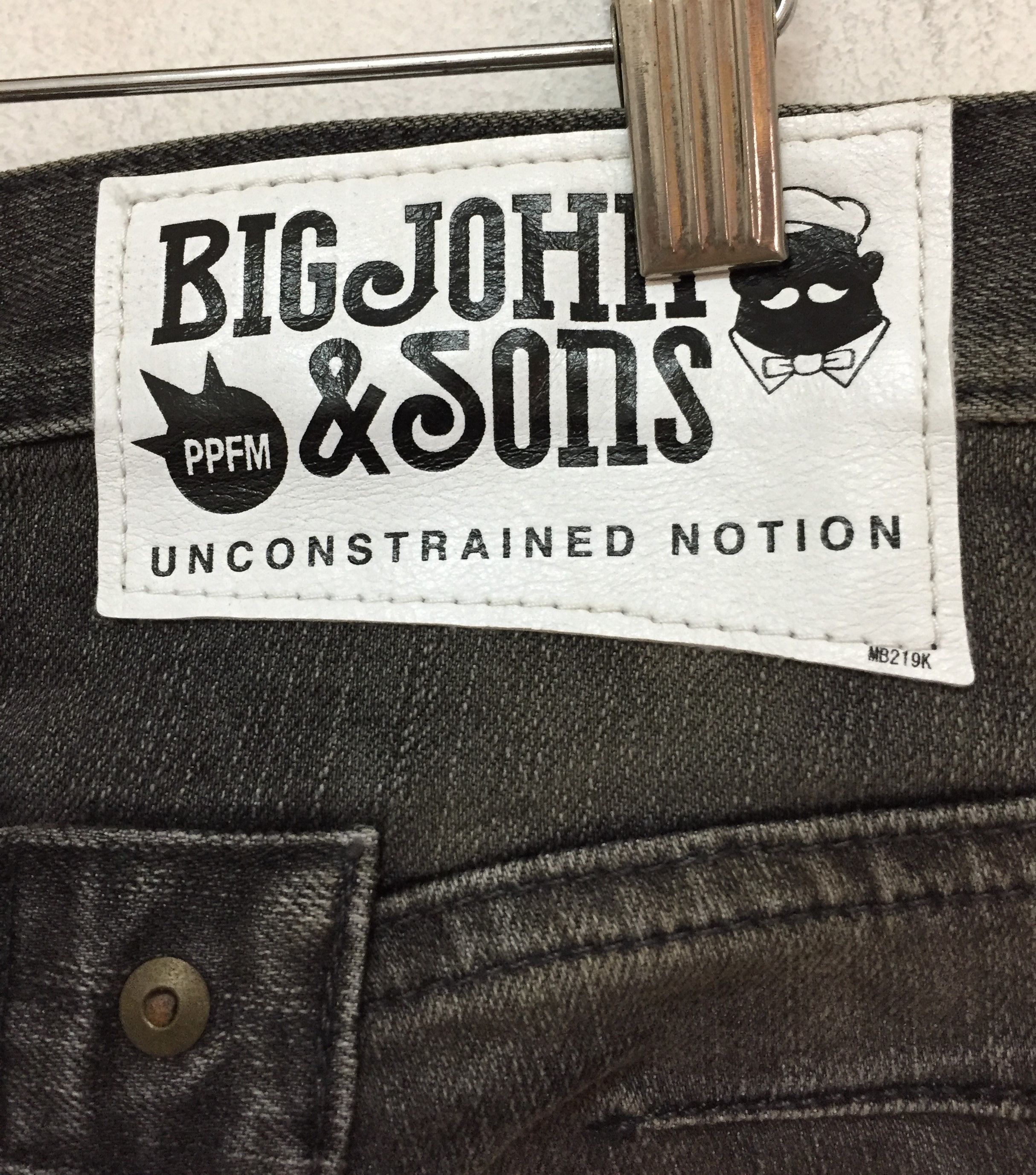 PPFM Big John X PPFM Limited faded Slim bucket back denim Size US 33 - 11 Thumbnail