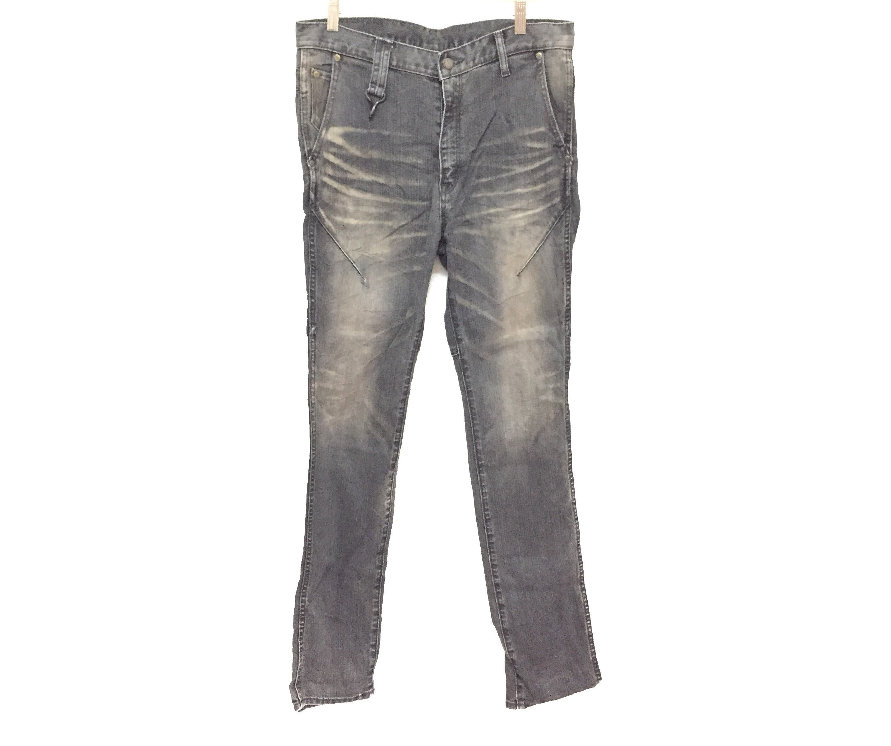 PPFM Big John X PPFM Limited faded Slim bucket back denim Size US 33 - 2 Thumbnail